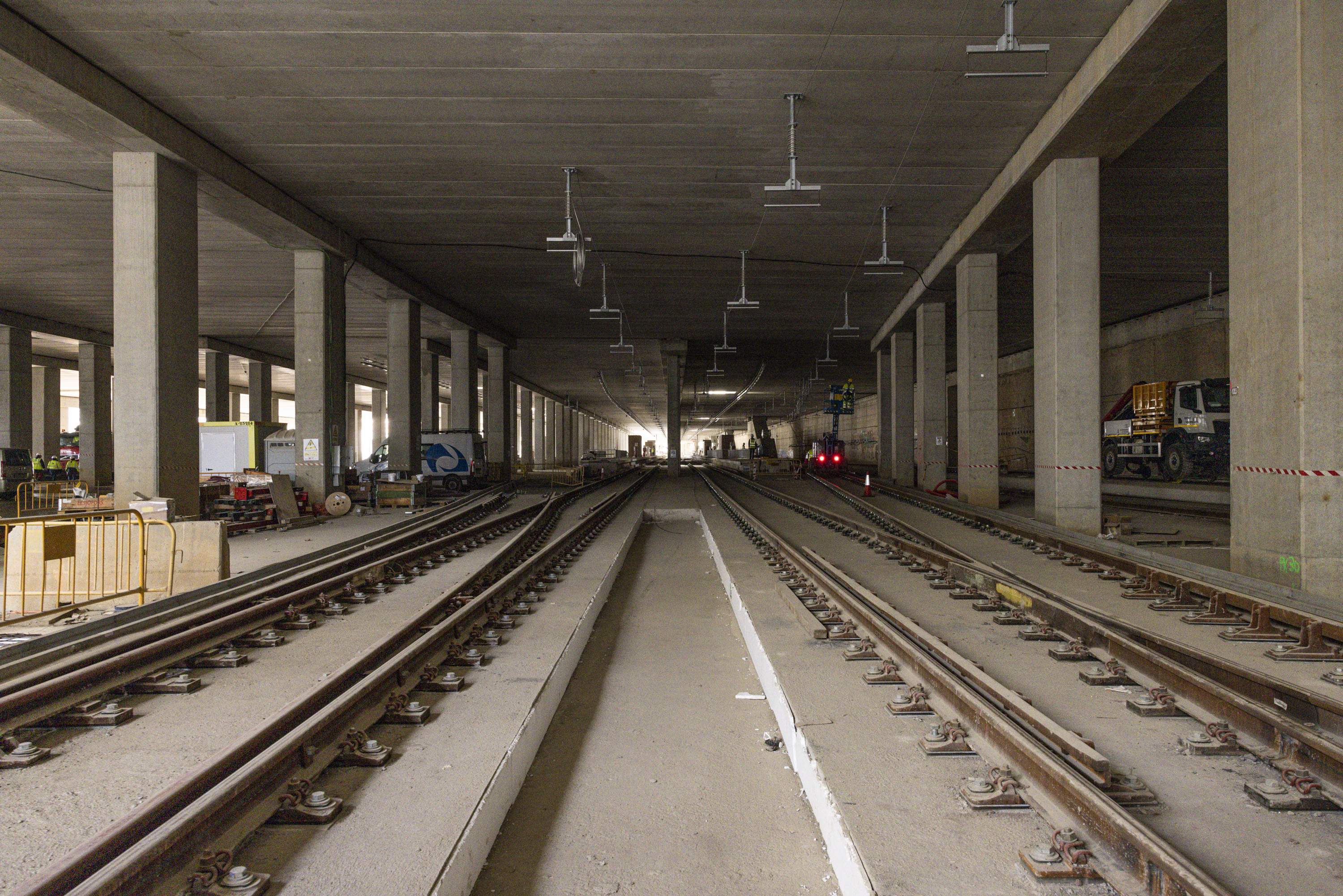 Visita obres de l'estació de la Sagrera / Foto: Carlos Baglietto