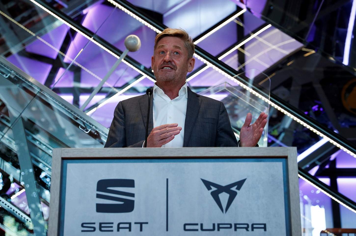 El CEO de Seat y Cupra, Wayne Griffiths