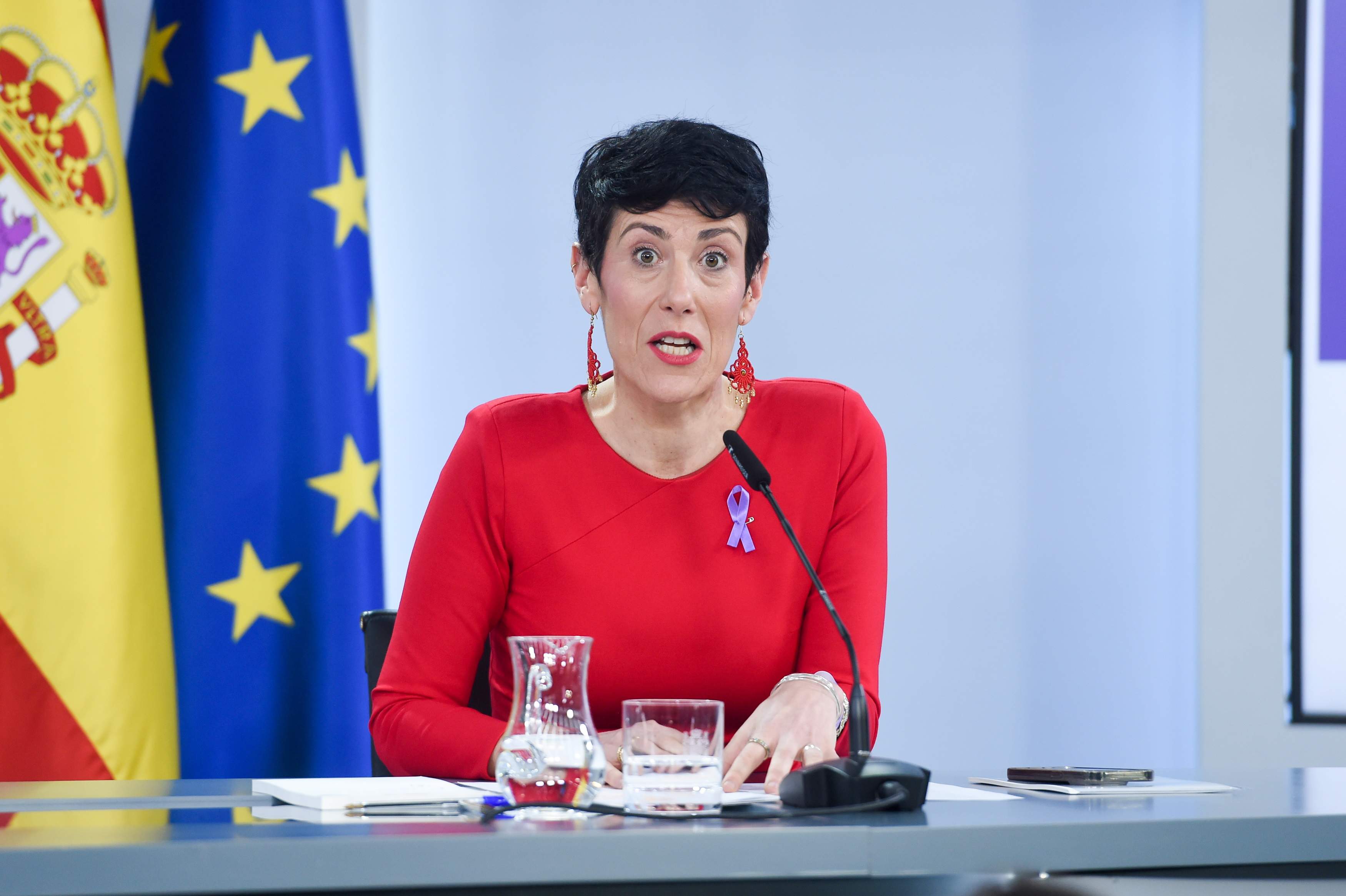 Ministra de Seguridad Soclal, Elma Saiz. EP