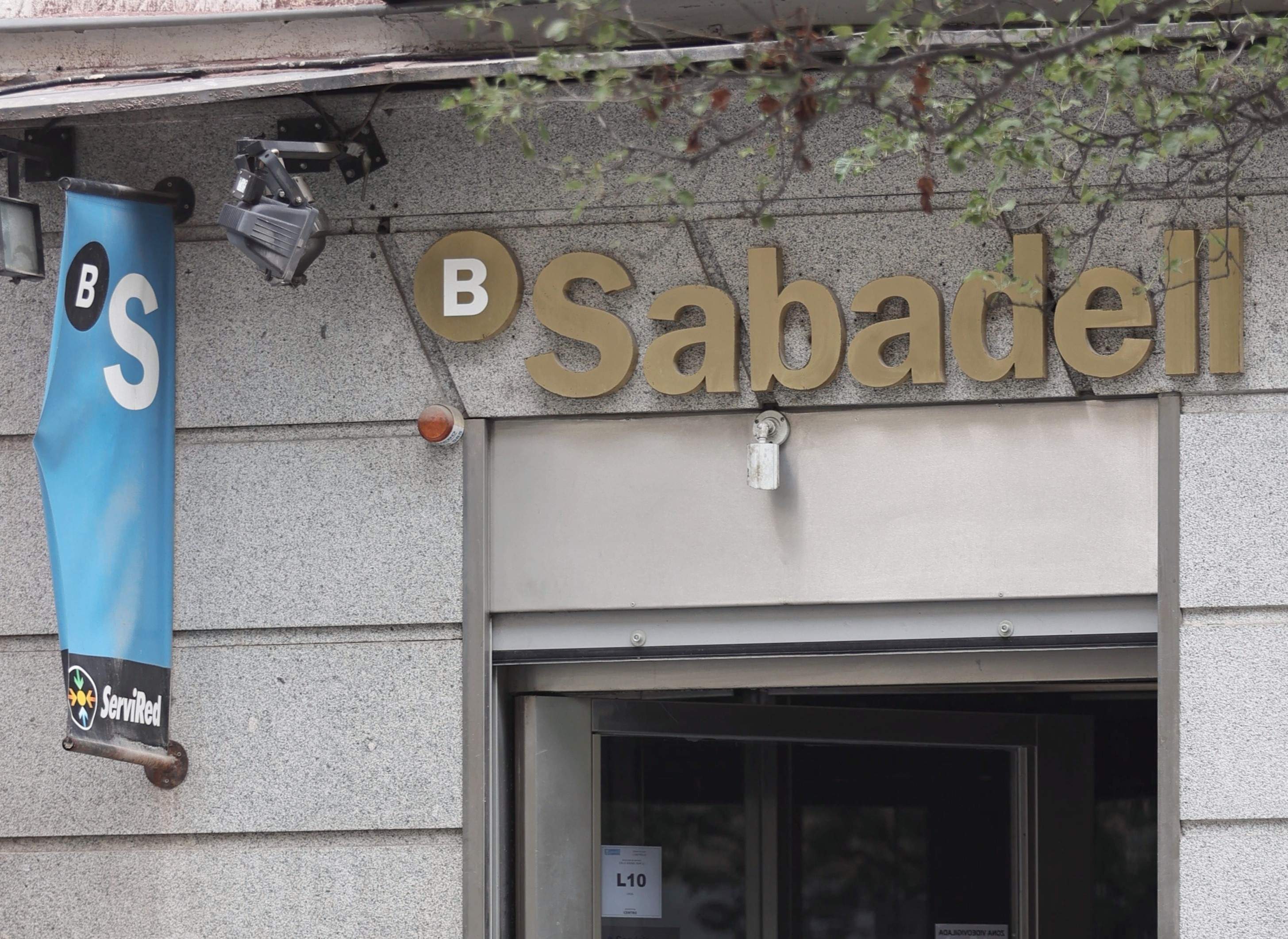 Una oficina de Sabadell