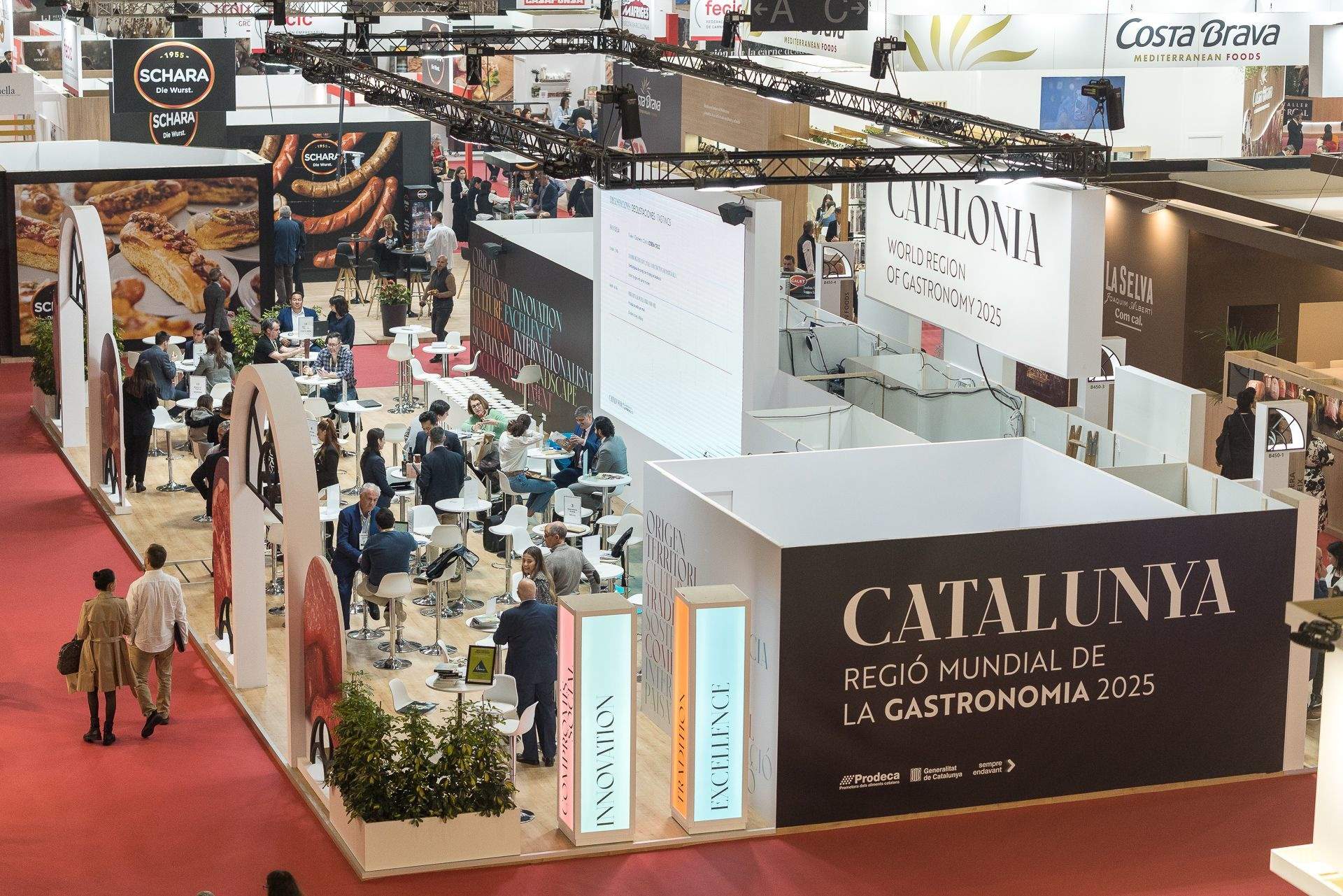 La industria agroalimentaria aporta el 20% del PIB catalán, con alimentación y bebidas como principales