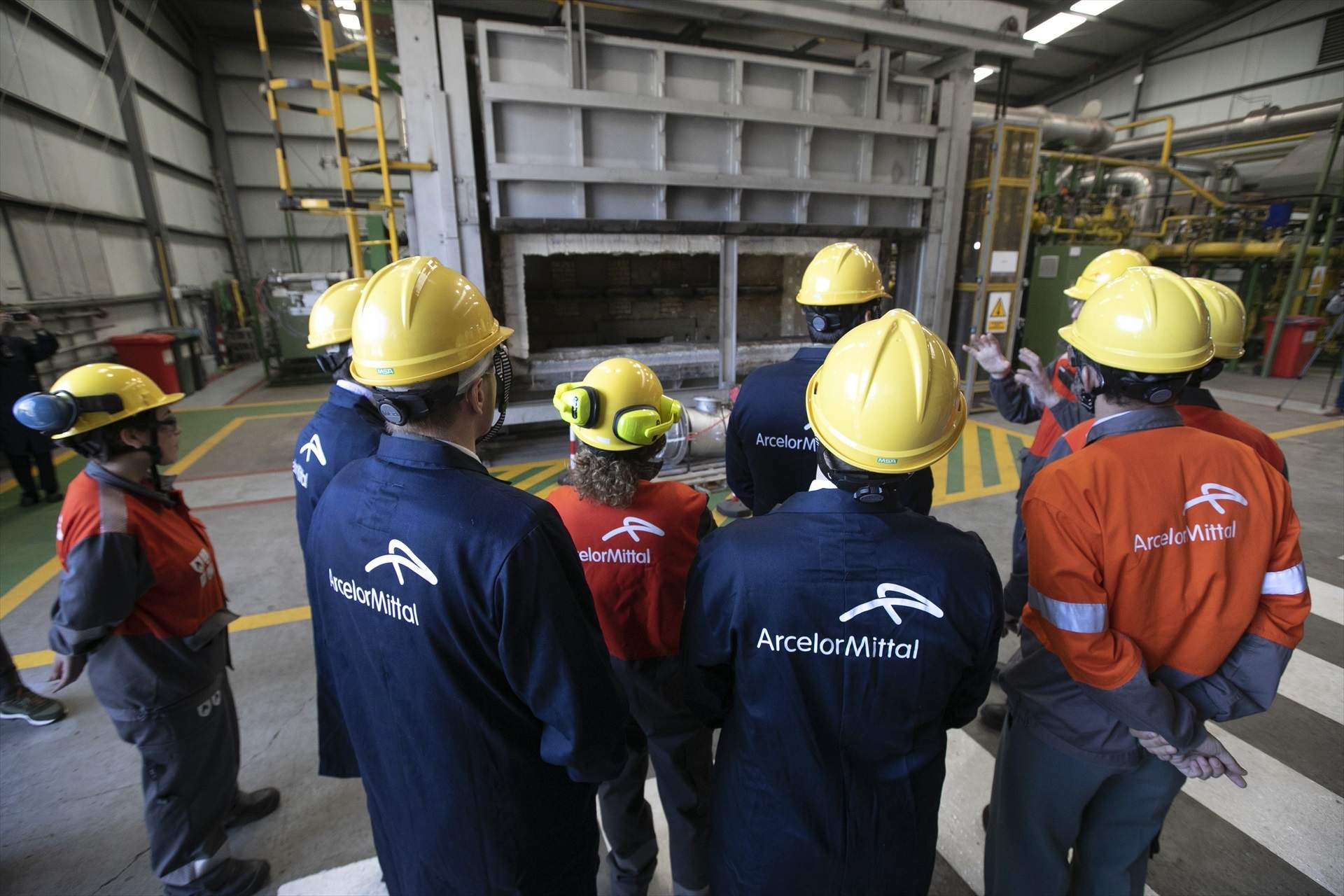 EuropaPress 5825052 visita gaslab arcelormittal 14 marzo 2024 verina gijon asturias espana