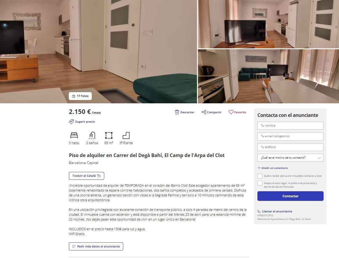 "Great opportunity!": boom de alquileres de temporada para esquivar el índice de vivienda