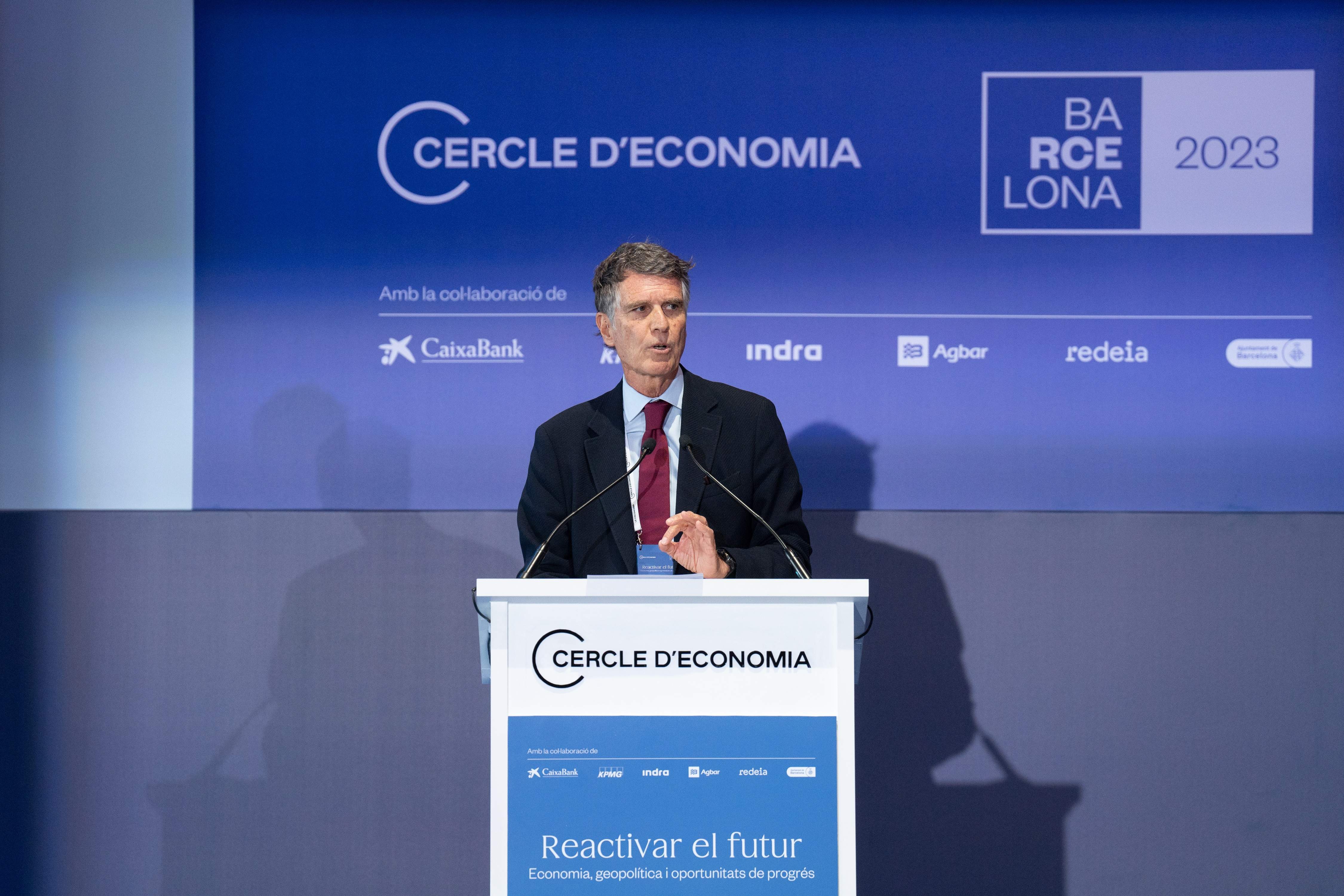 El president del Cercle d'Economia, Jaume Guardiola. Europa Press
