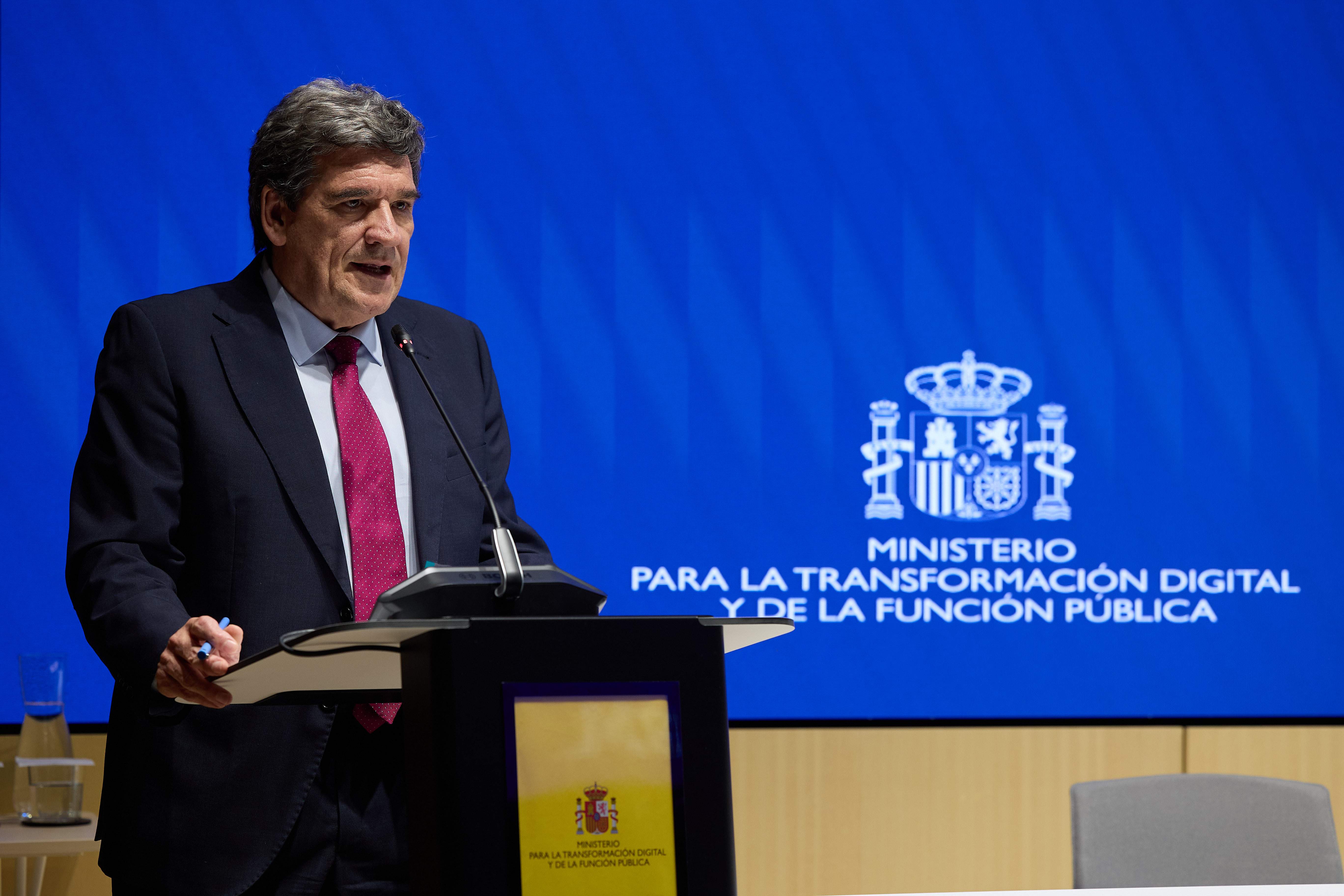 El ministro José Luis Escrivá