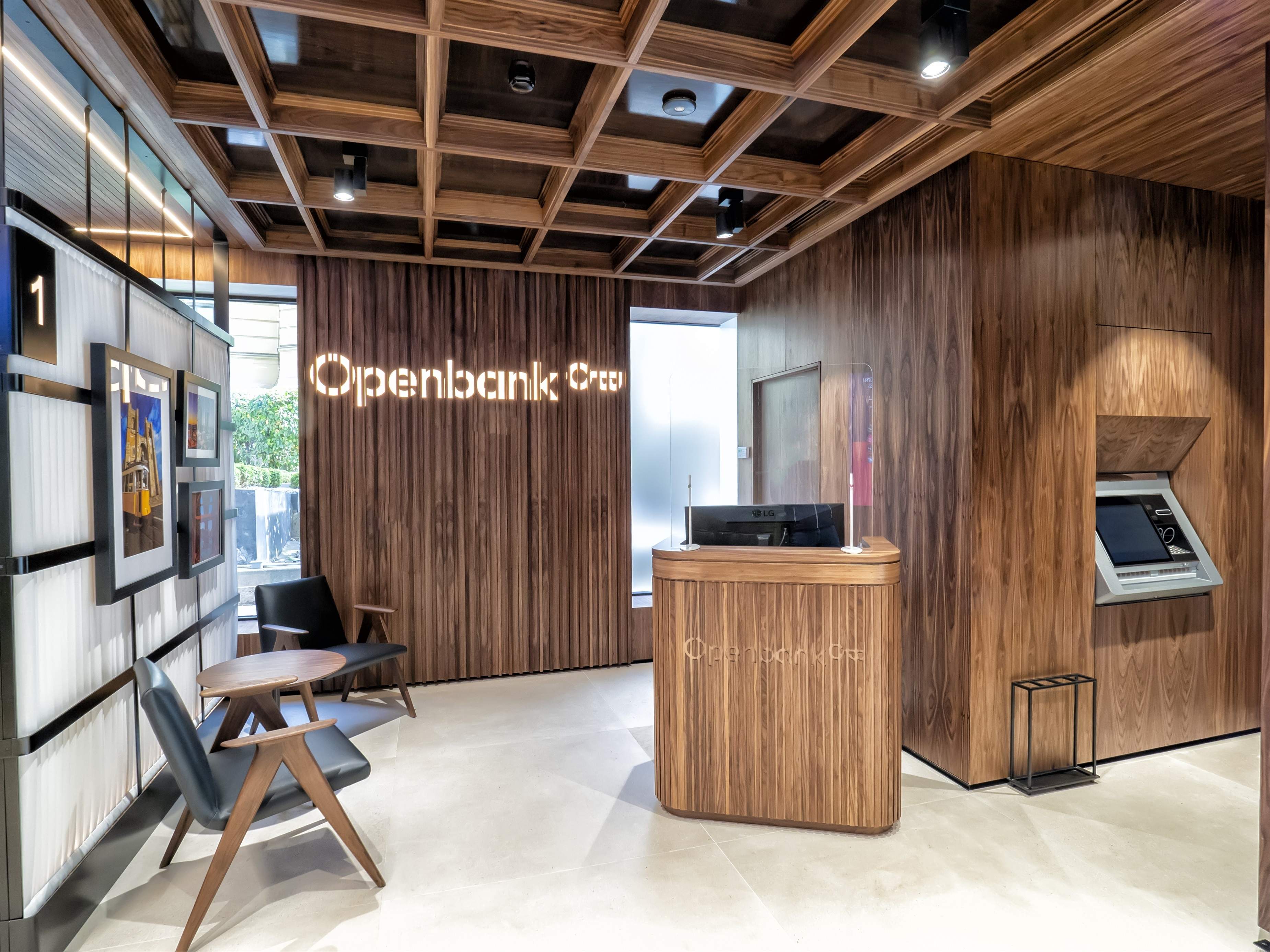 Una oficina de Openbank en Madrid