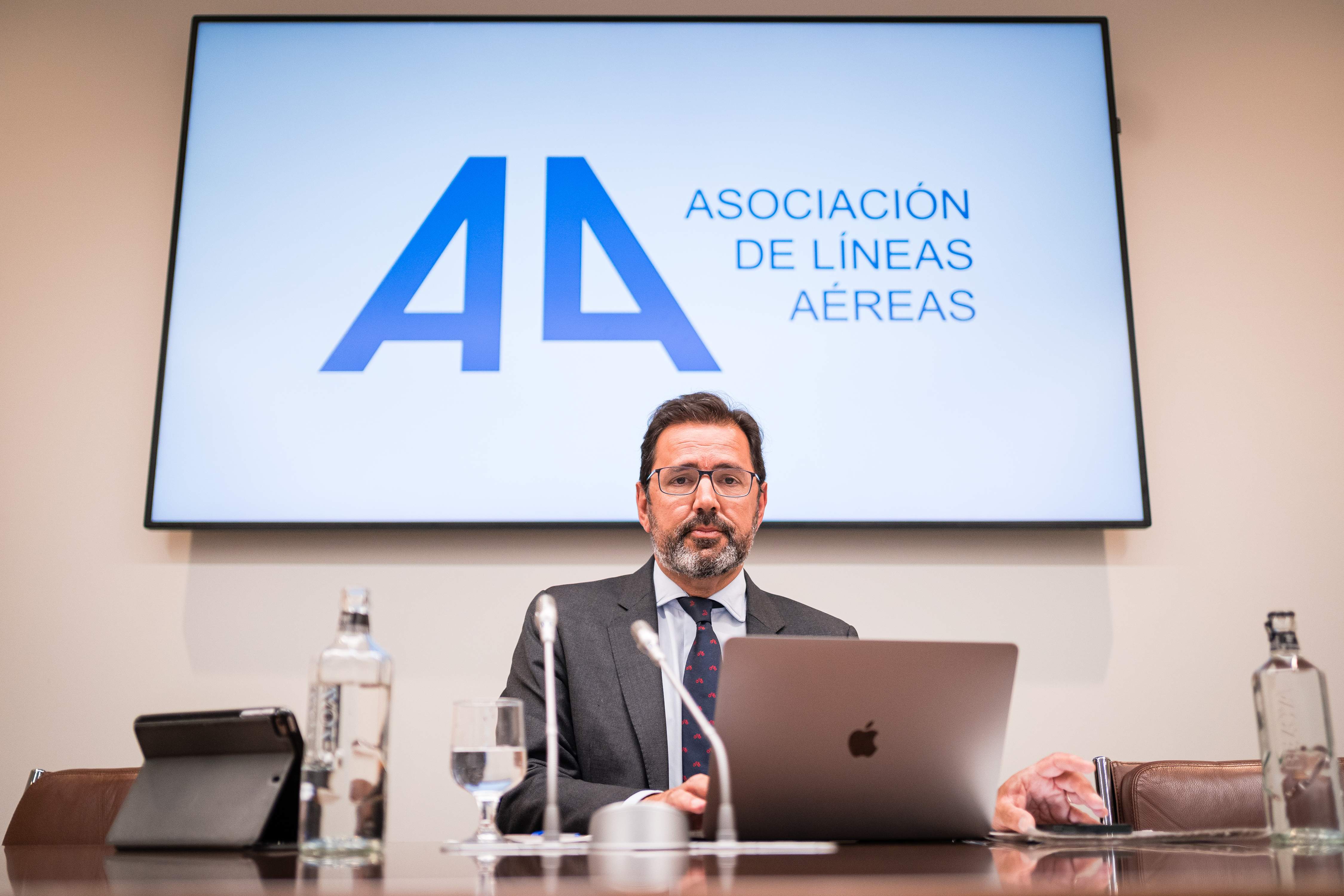 EuropaPress 5144099 presidente asociacion lineas aereas ala javier gandara hace balance