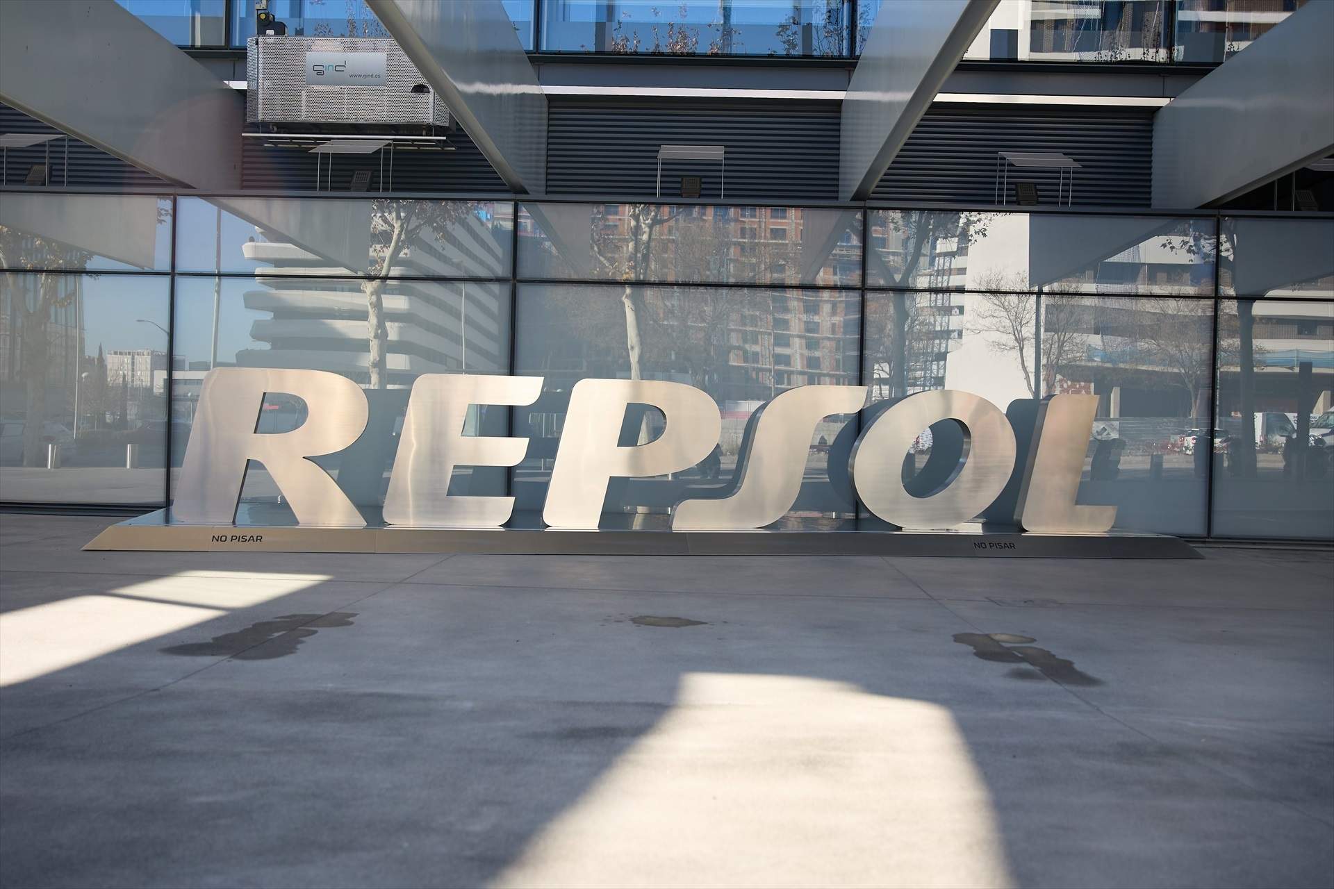 La fachada de la entrada a la sede corporativa de Resol. Europa Press