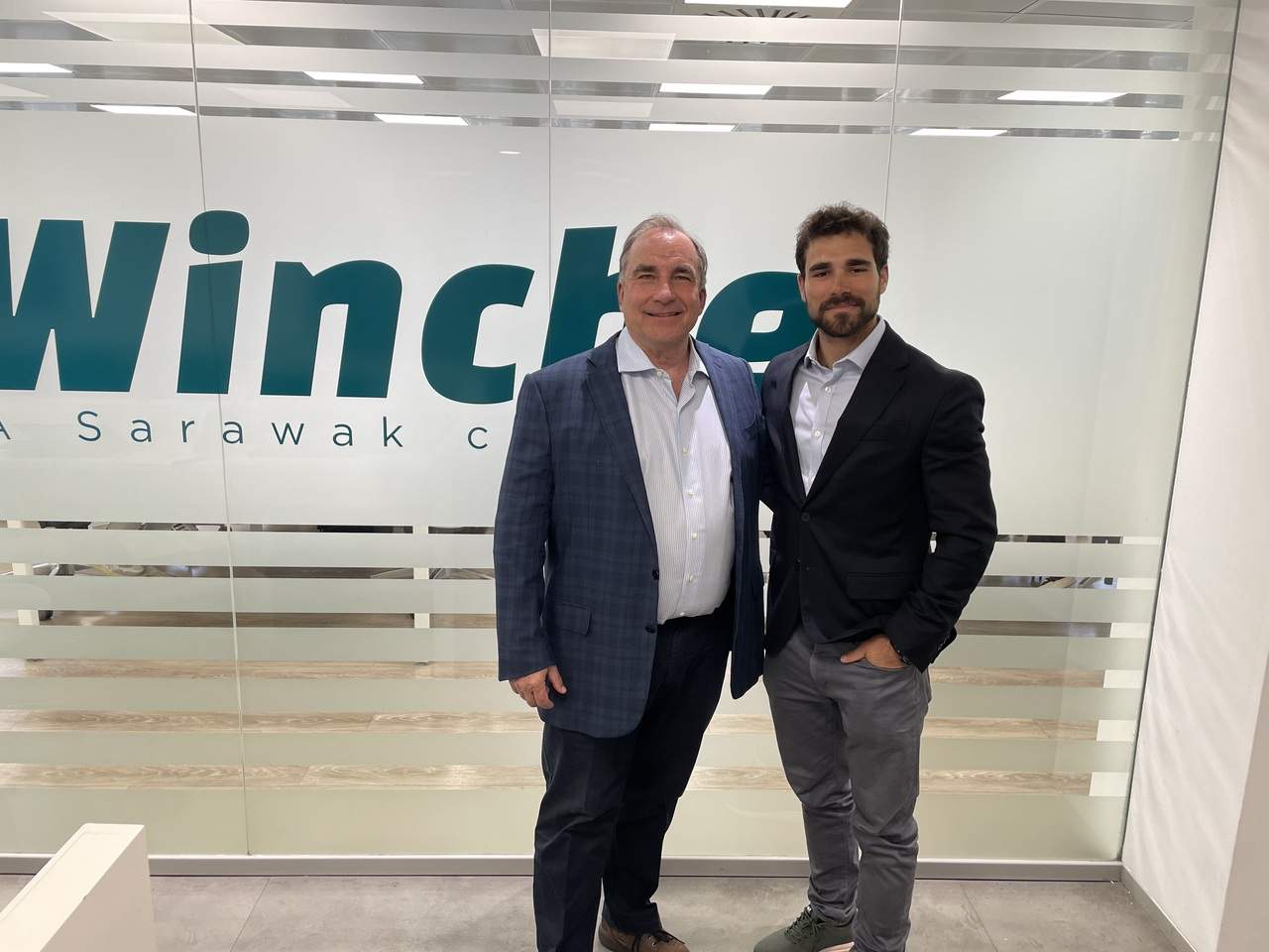 Javier y Ricardo Scherk, consejero delegado y director comercial de Winche