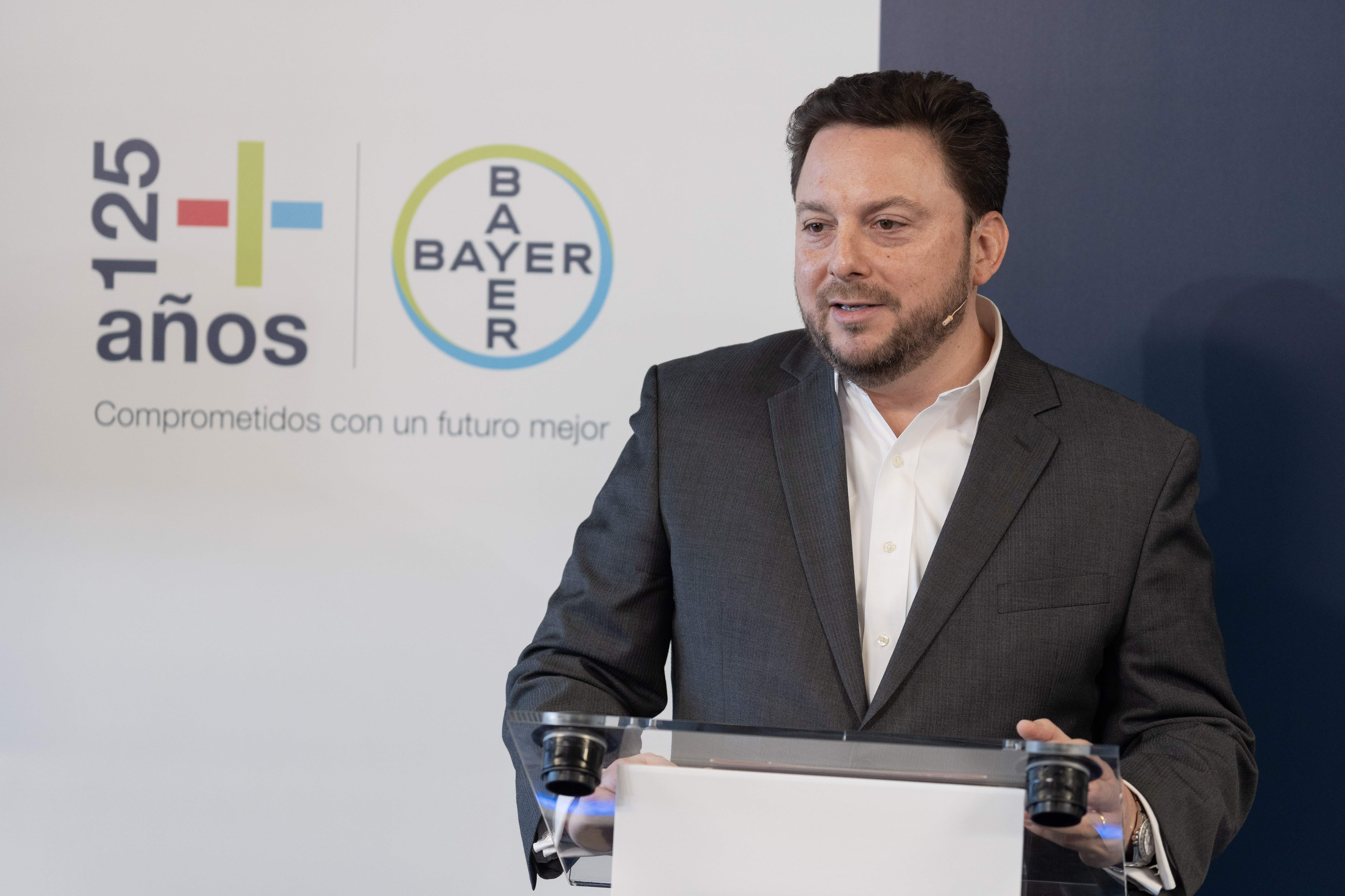 El consejero delegado de Bayer España Portugal, Bernardo Kanahuati