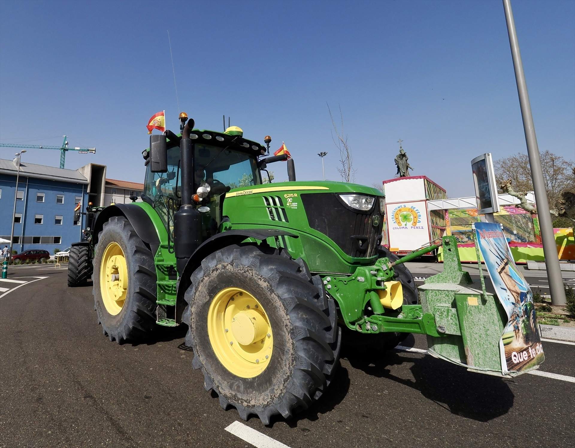 EuropaPress 5843902 tractor nueva tractorada 22 marzo 2024 valladolid castilla leon espana