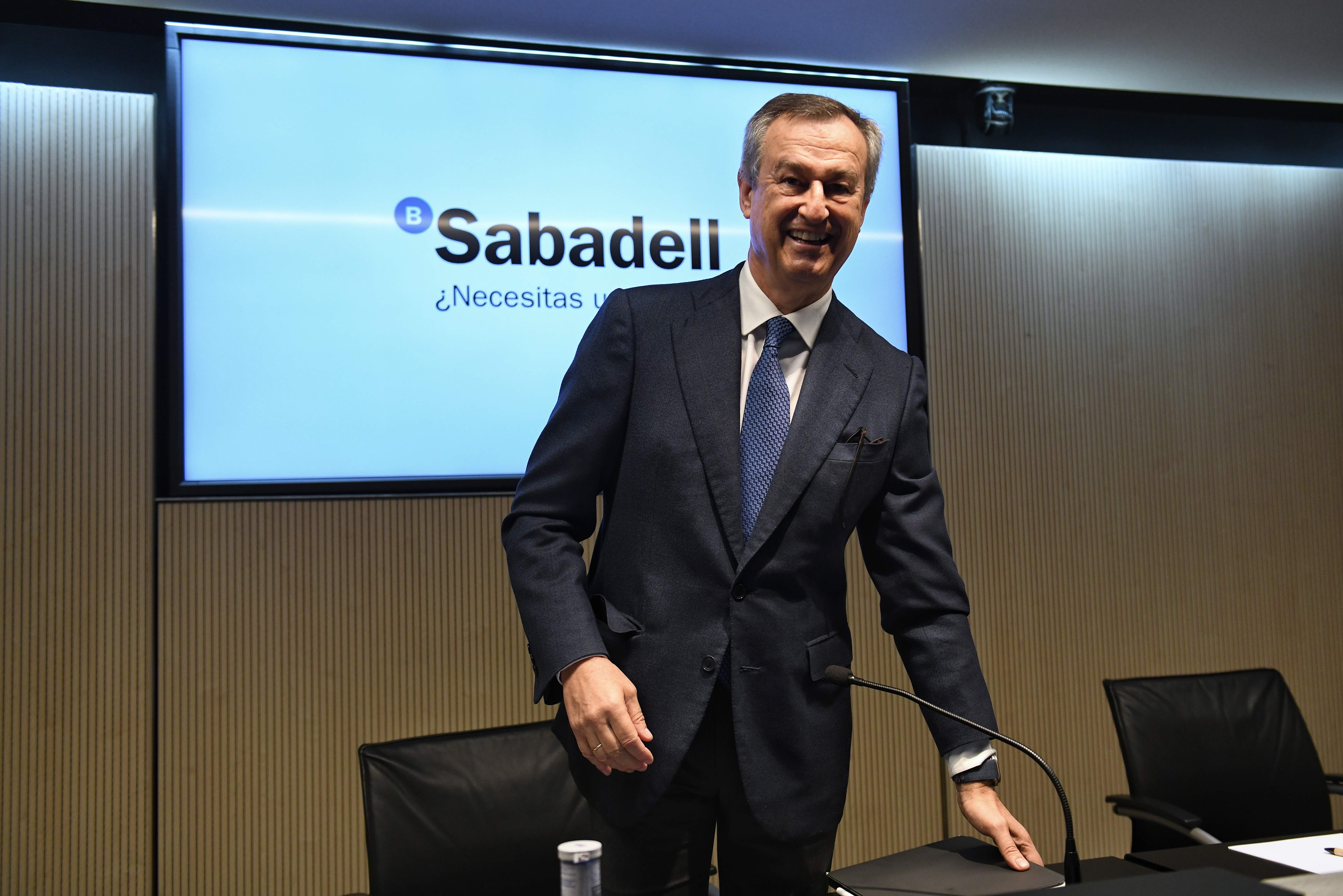 El Sabadell dispara un 50% su beneficio y supera los 300M en el primer trimestre