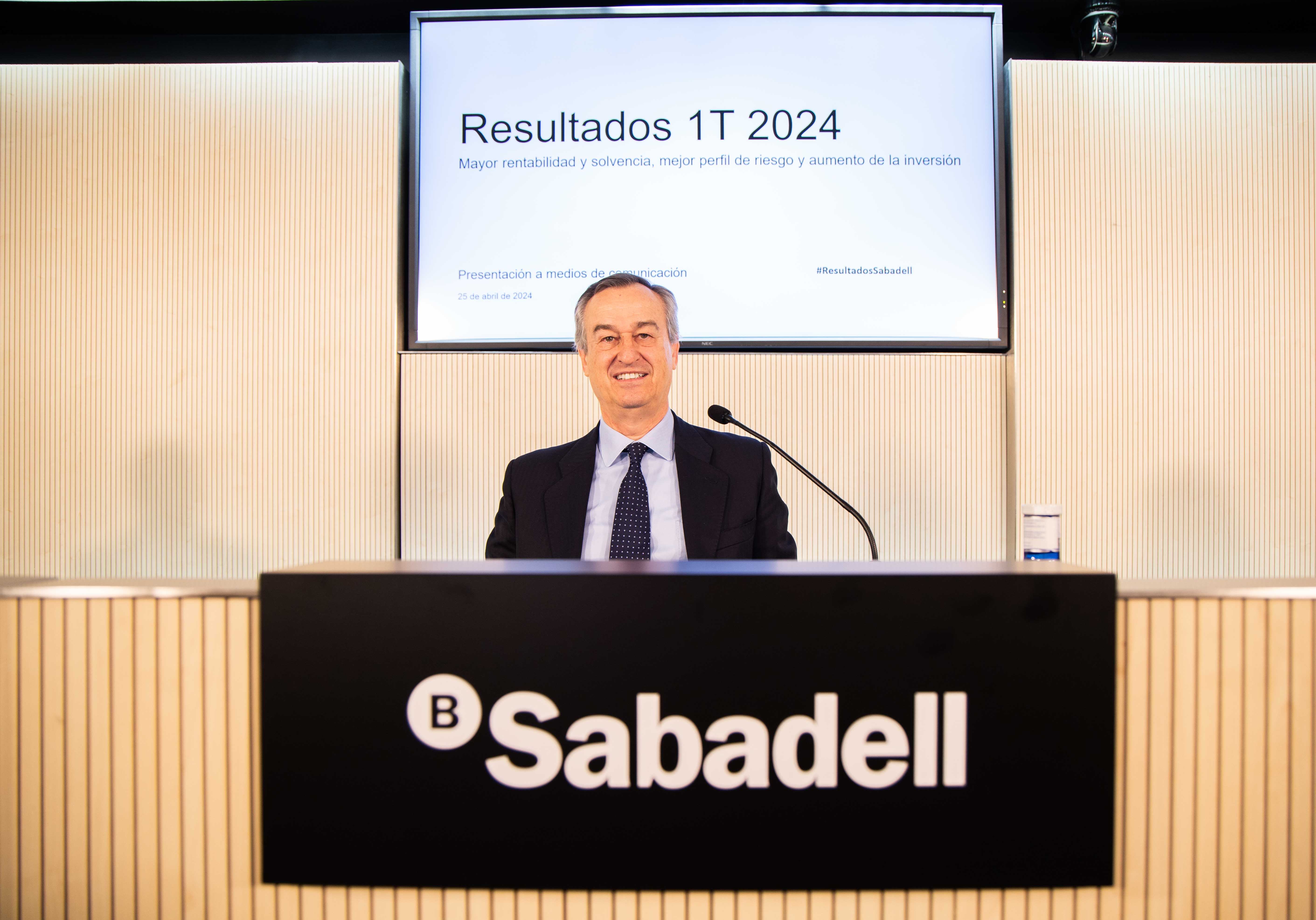 El Sabadell fia el seu creixement del 2025 al Regne Unit: el resultat a Espanya "decaurà"