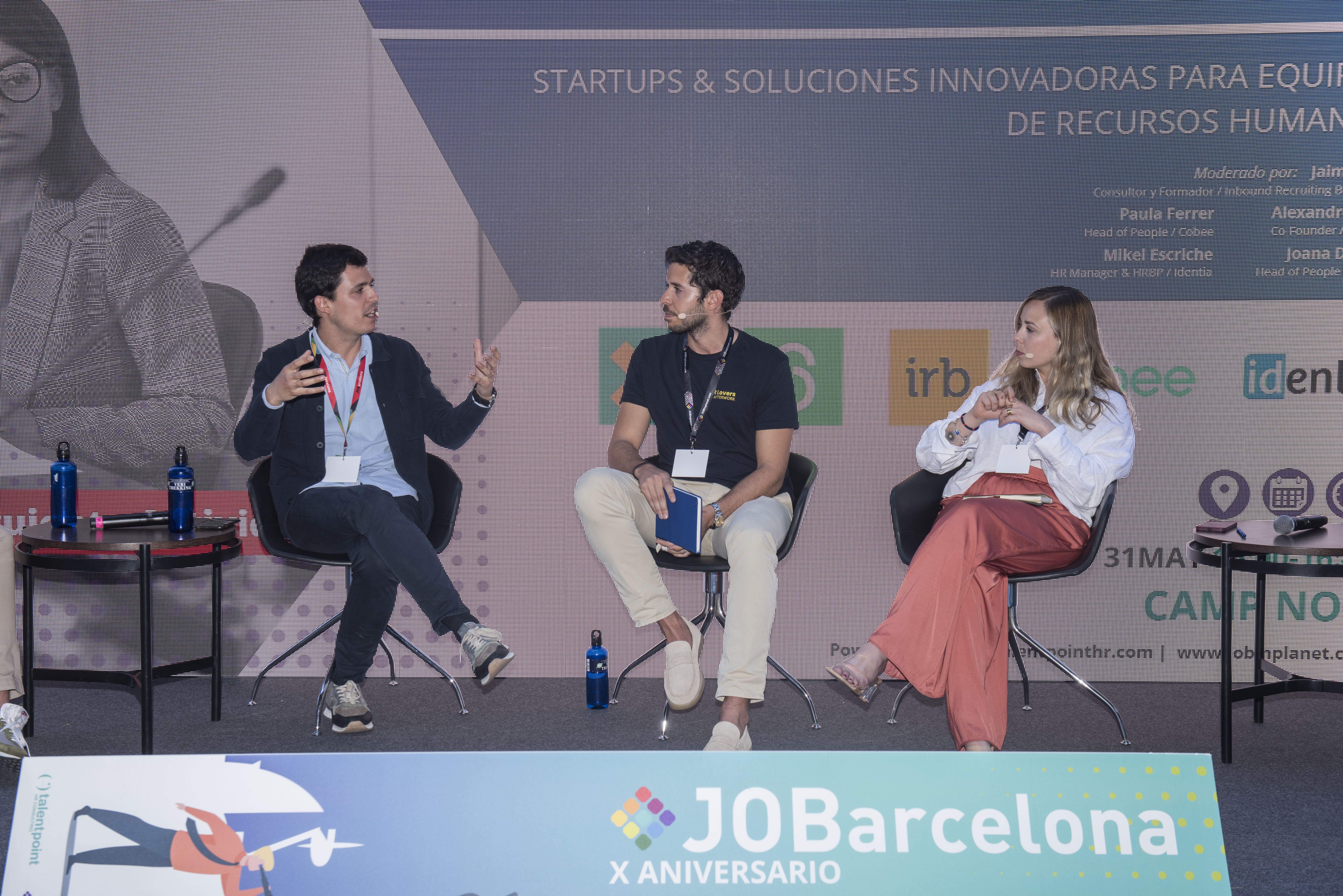 Una de les sessions realitzades en el marc del JOBarcelona 2023