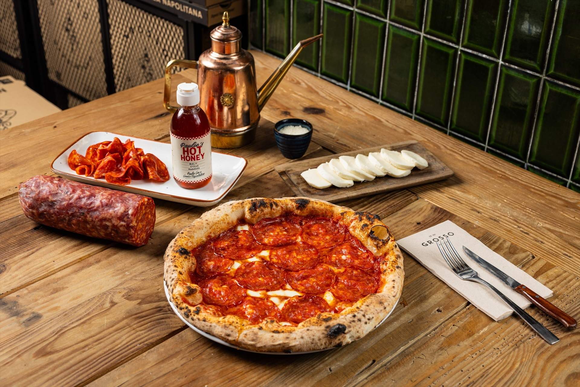 Grosso Napoletano se alía con el neoyorkino Paulie Gee para traer a España la mejor pizza de 2023