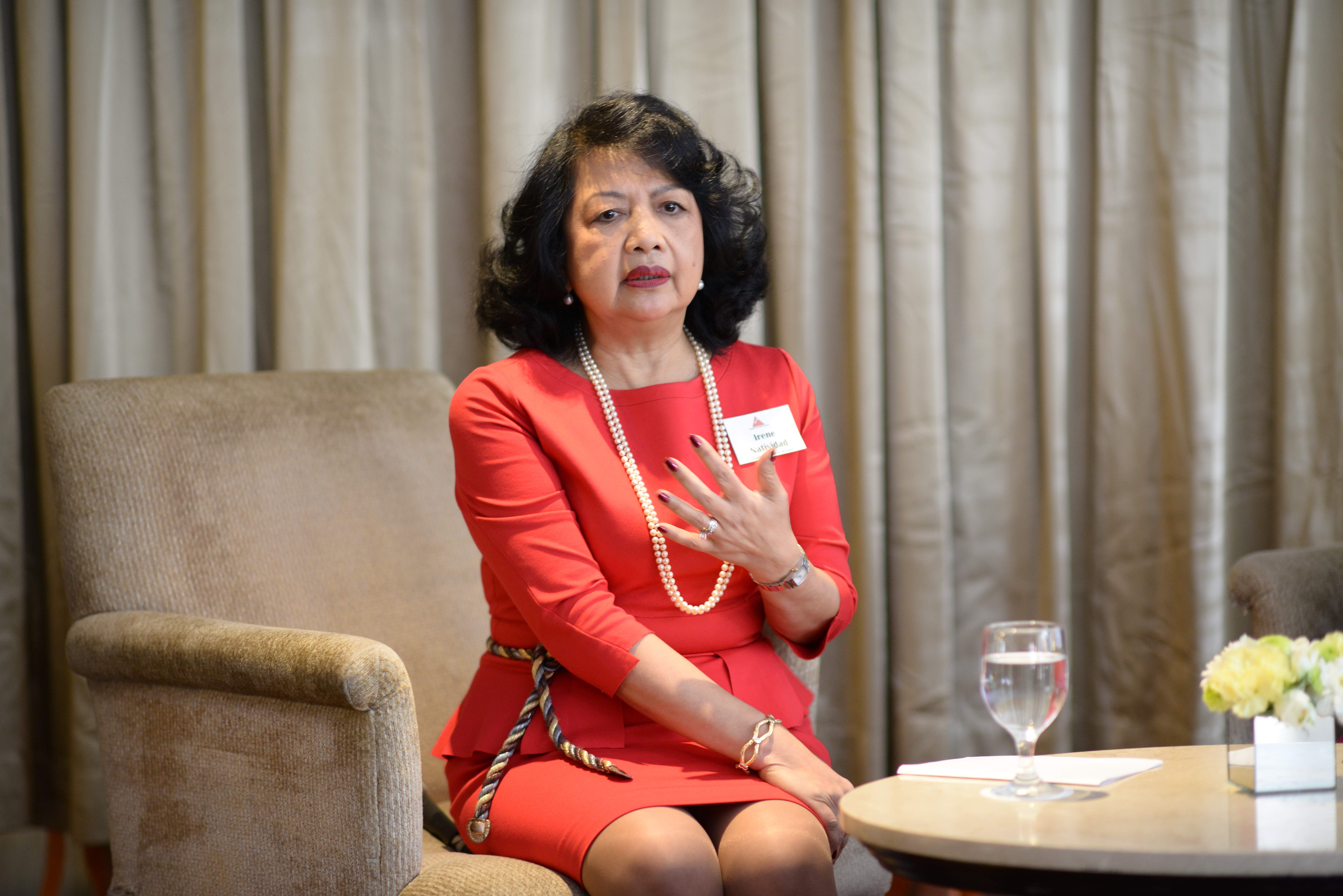 Irene Natividad: "Cuando las mujeres participan en la economía, los países se enriquecen"