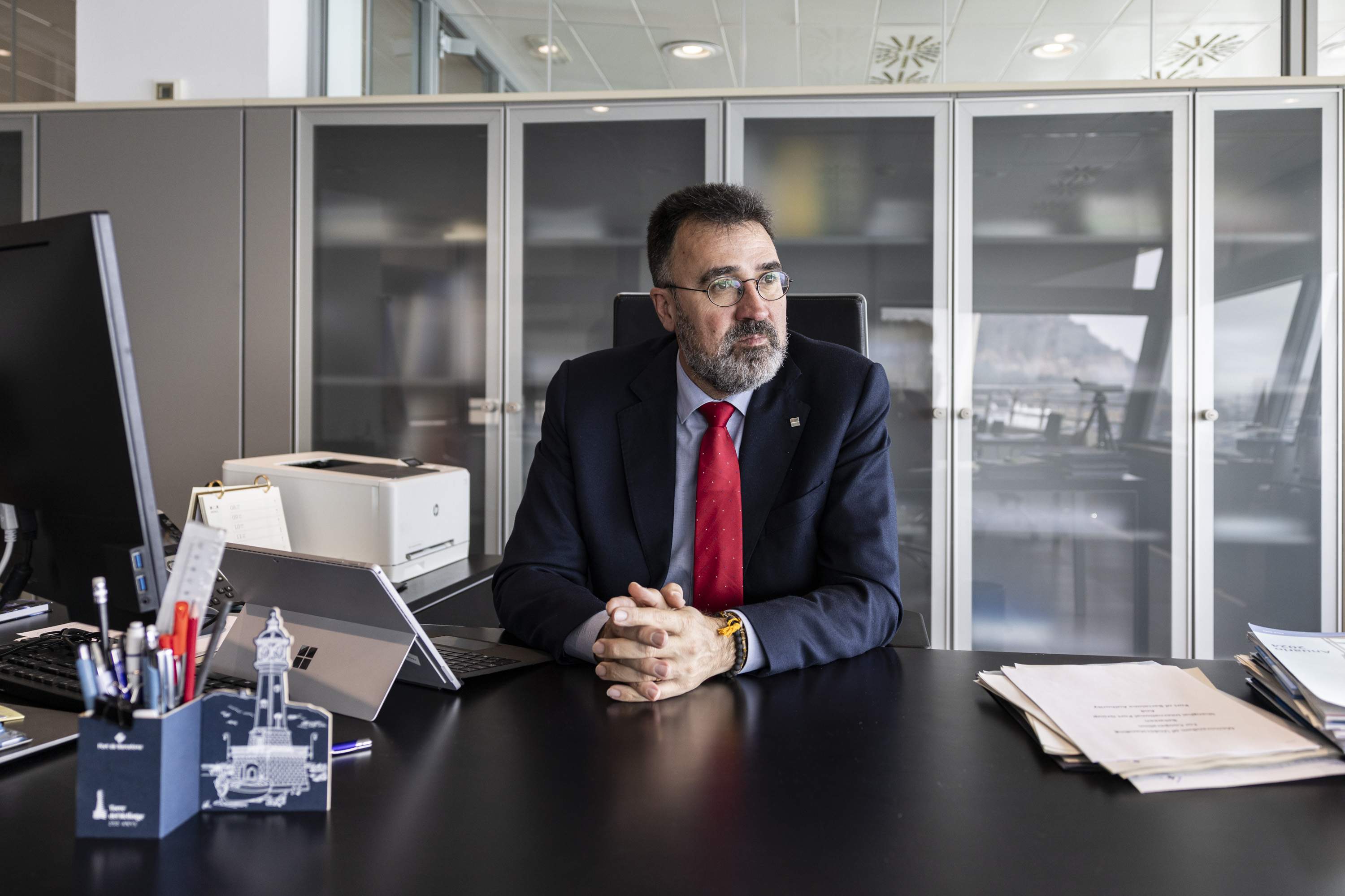 Entrevista Lluís Salvadó, presidente Port Barcelona / Foto: Carlos Baglietto