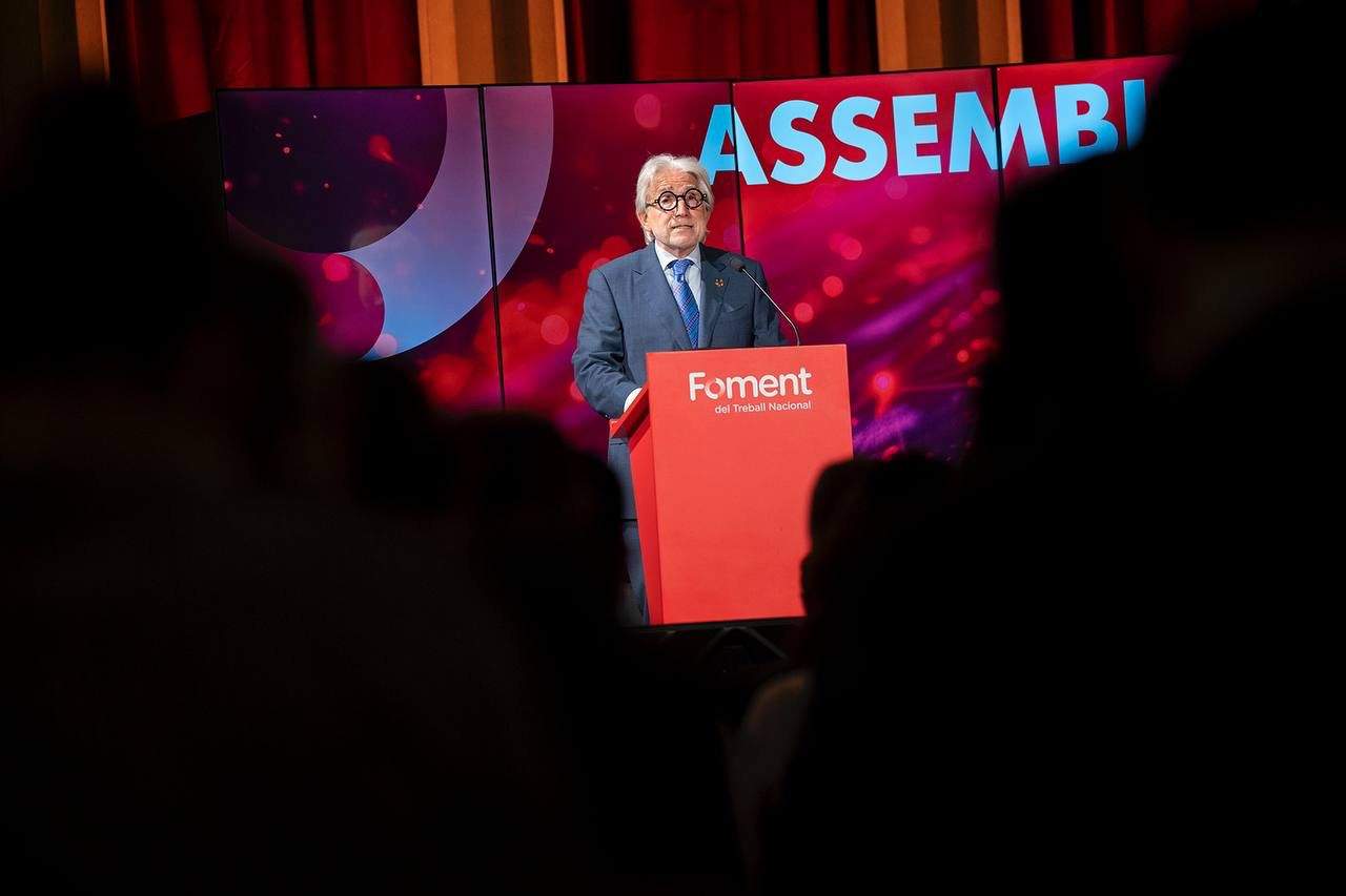 Josep Sanchez Llibre Assemblea Foment 2024