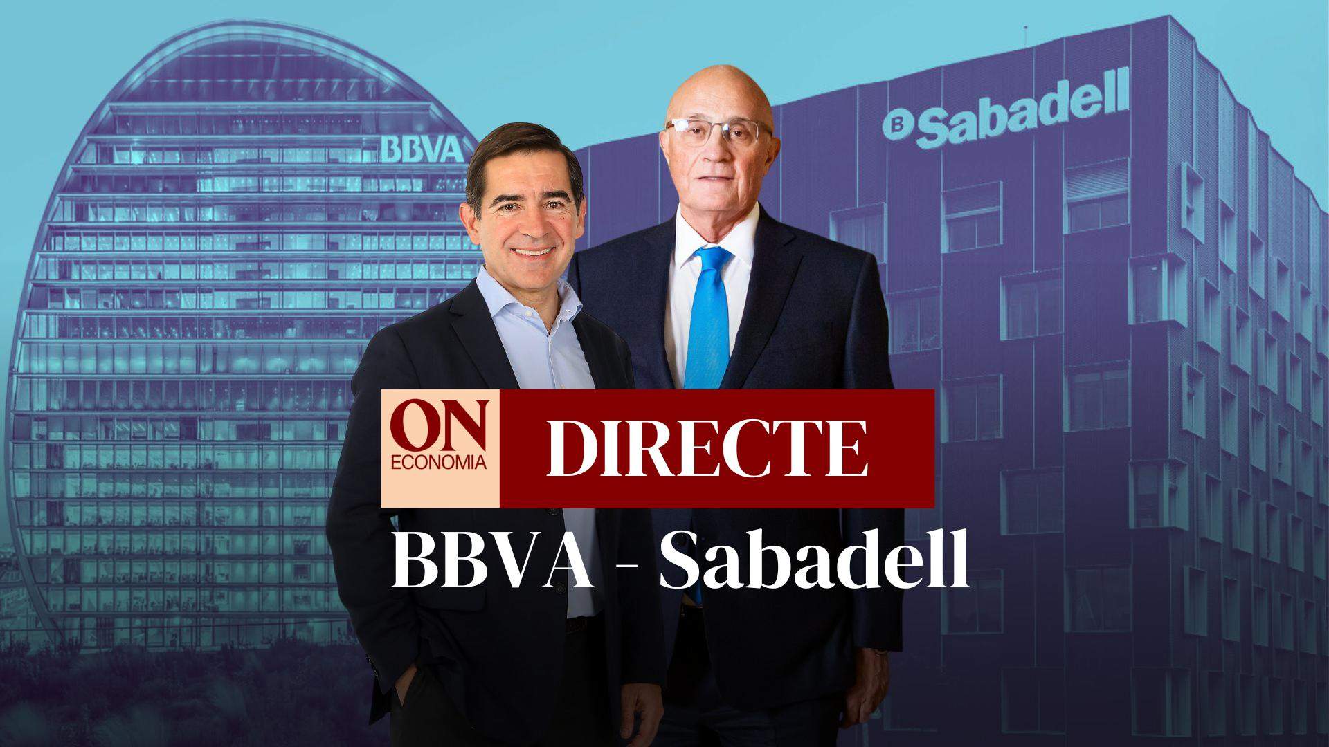 El BBVA lanza una opa hostil sobre el Banco Sabadell, DIRECTO | Reacciones y última hora