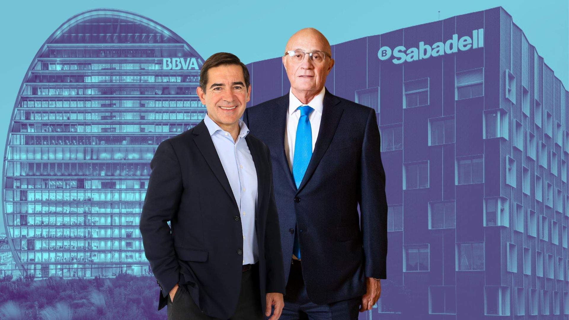 El BBVA i el Sabadell afronten cinc dates clau abans que acabi l'opa