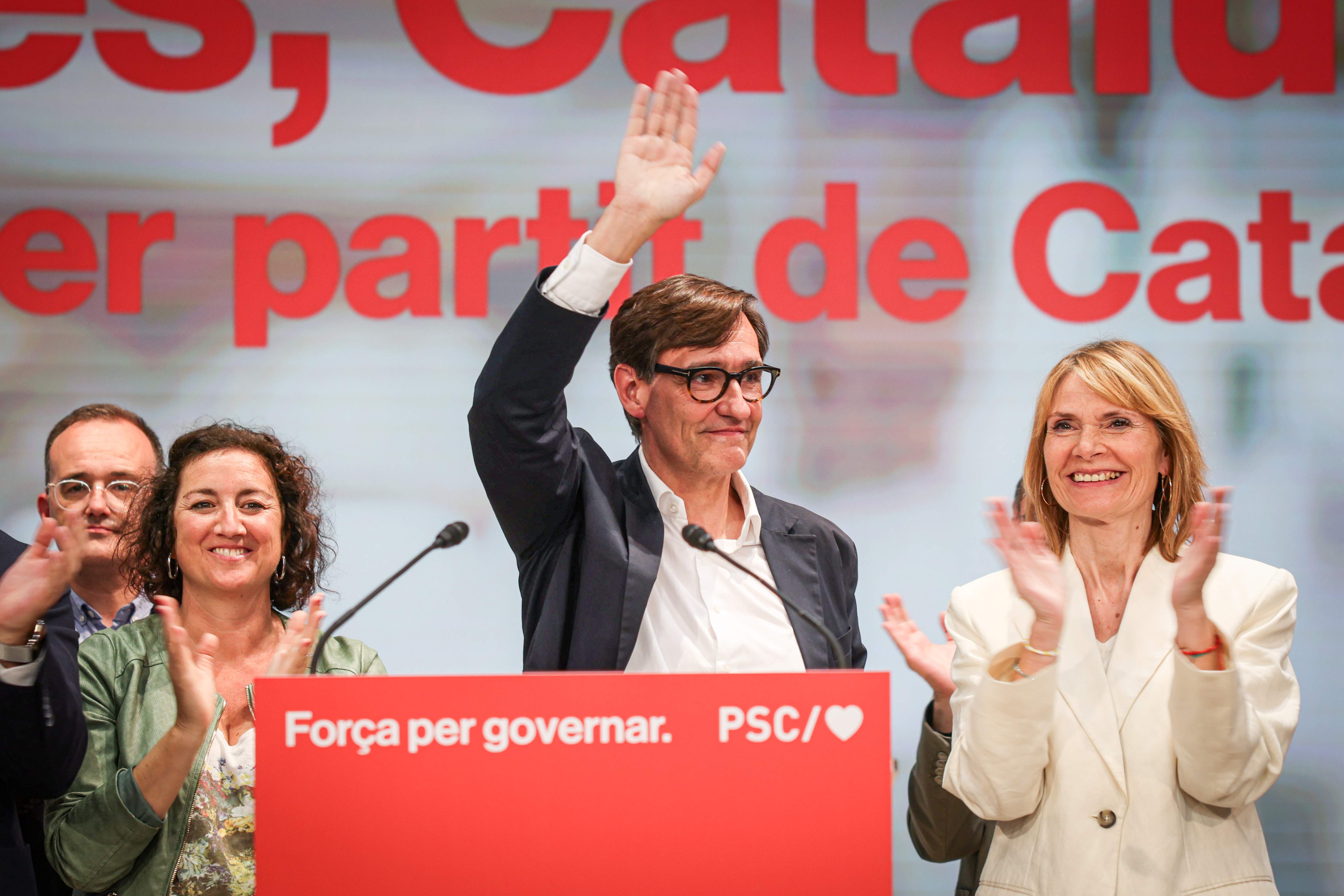 Salvador Illa (PSC) gana las elecciones catalanas y queda pendiente de los pactos para gobernar