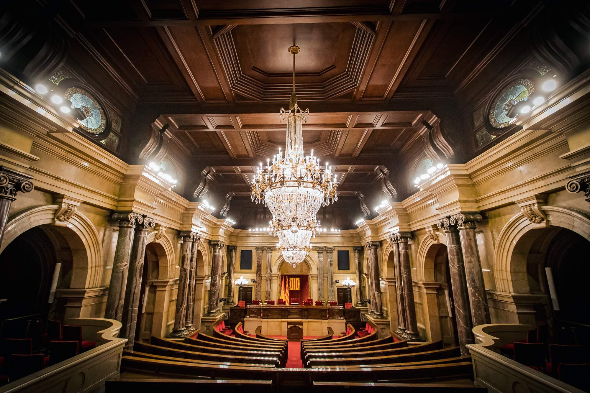 L'hemicicle del Parlament de Catalunya. Parlament de Catalunya