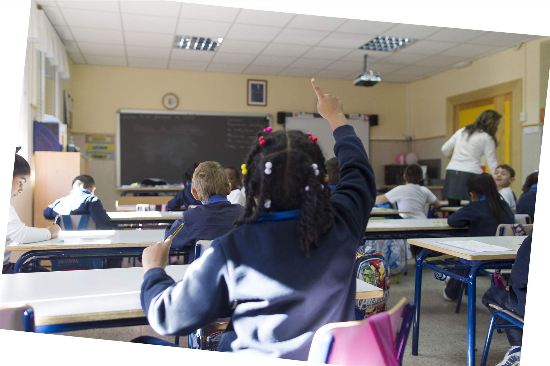 EuropaPress 5931905 colegio escuela aula primaria clase nino nina ninos estudiando estudiar