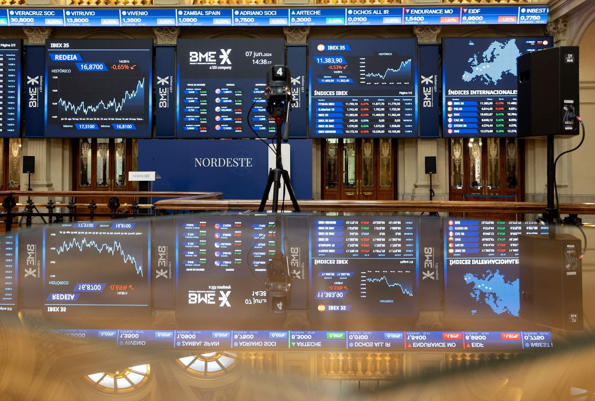 La bolsa sube un 1,59%, el mayor avance desde mayo y recupera los 11.000 puntos