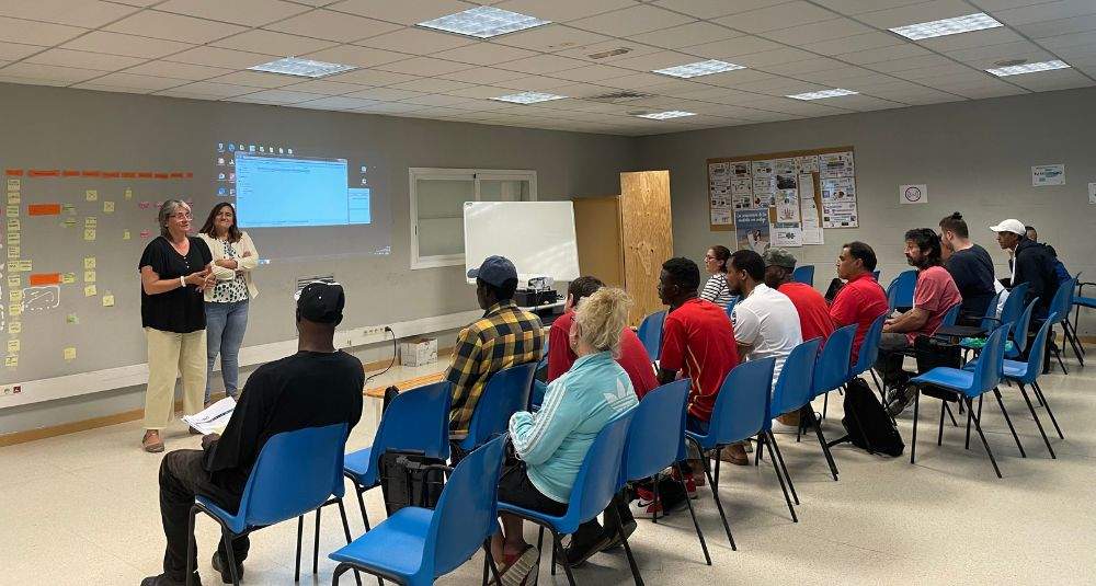 Sessió de formació per a l'empresa Precon de Ciments Molins. Intermedia