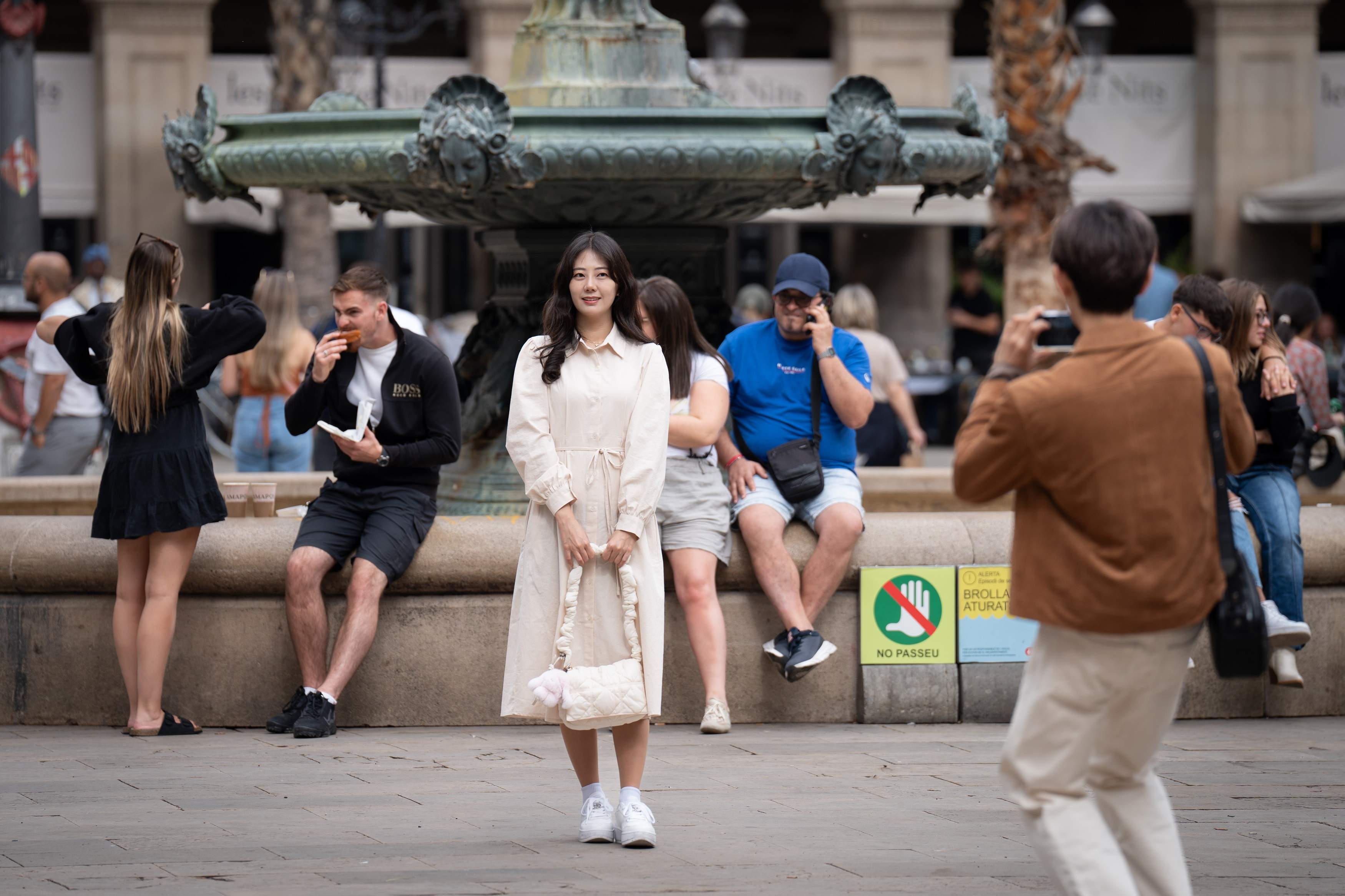 Turistas en Barcelona. EP