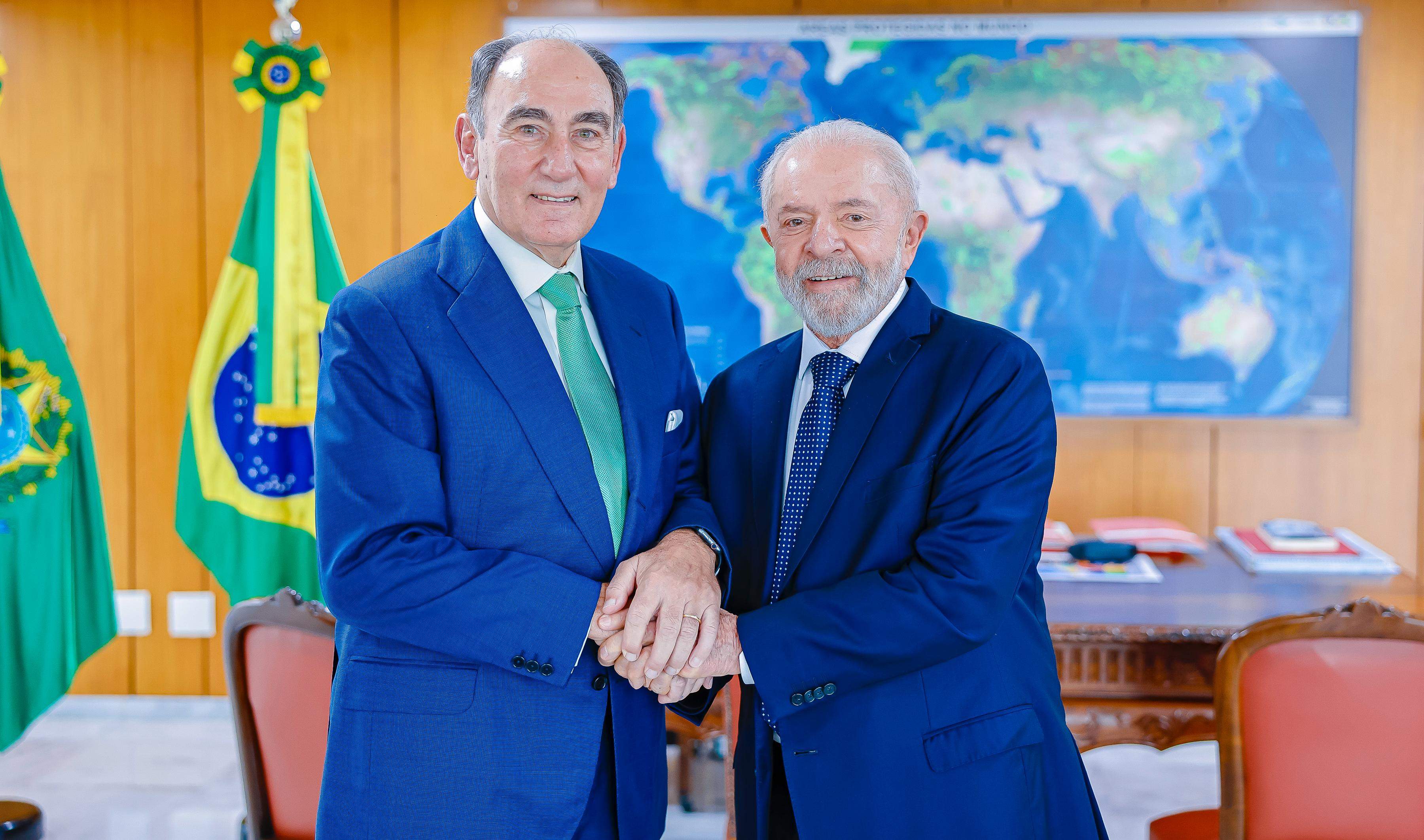 Ignacio Galán (Iberdrola) se reúne con Lula en Brasil y confirma 7.000 millones de inversiones