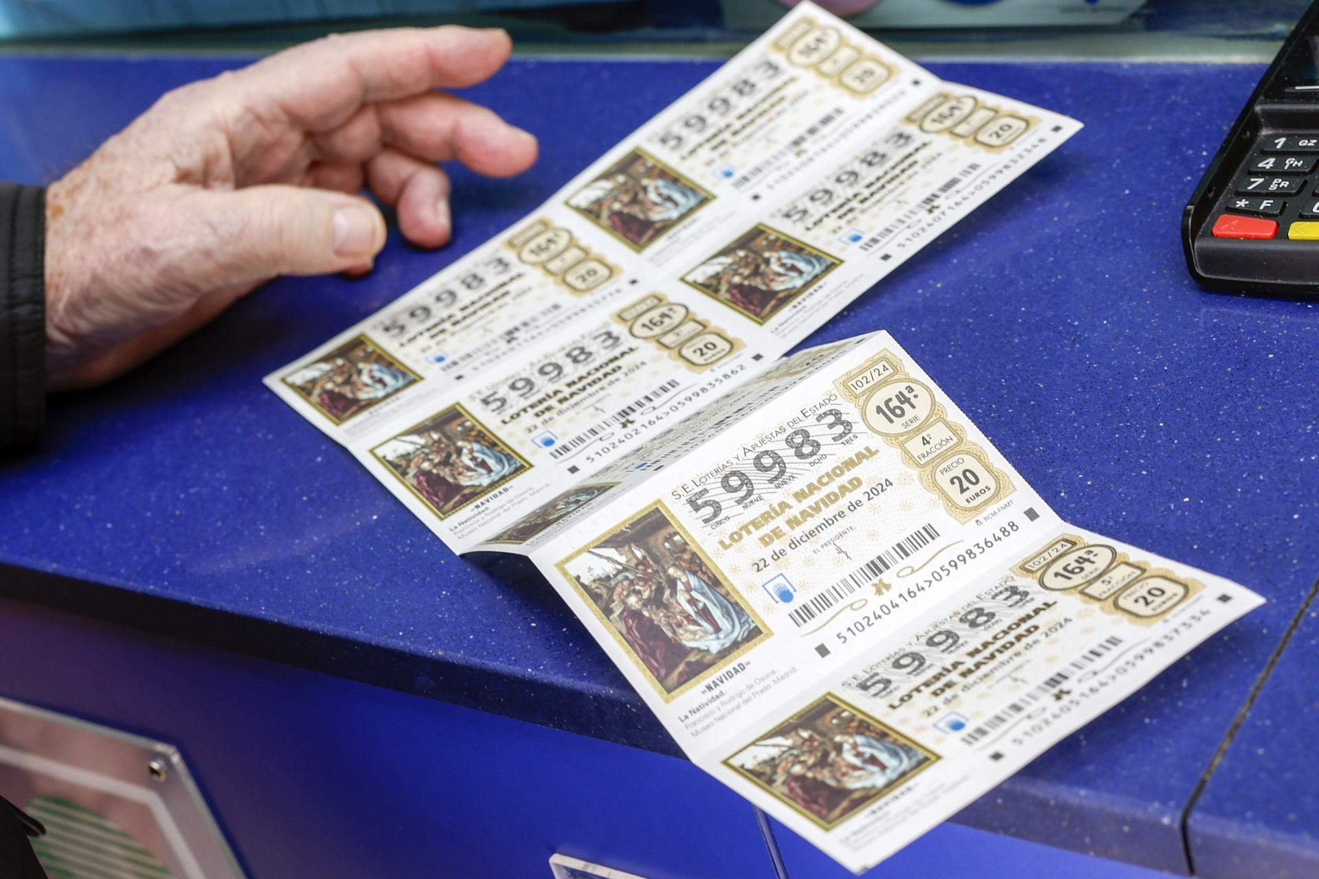 ¿Cuánto gana un lotero de comisión por cada décimo de la Lotería de Navidad?