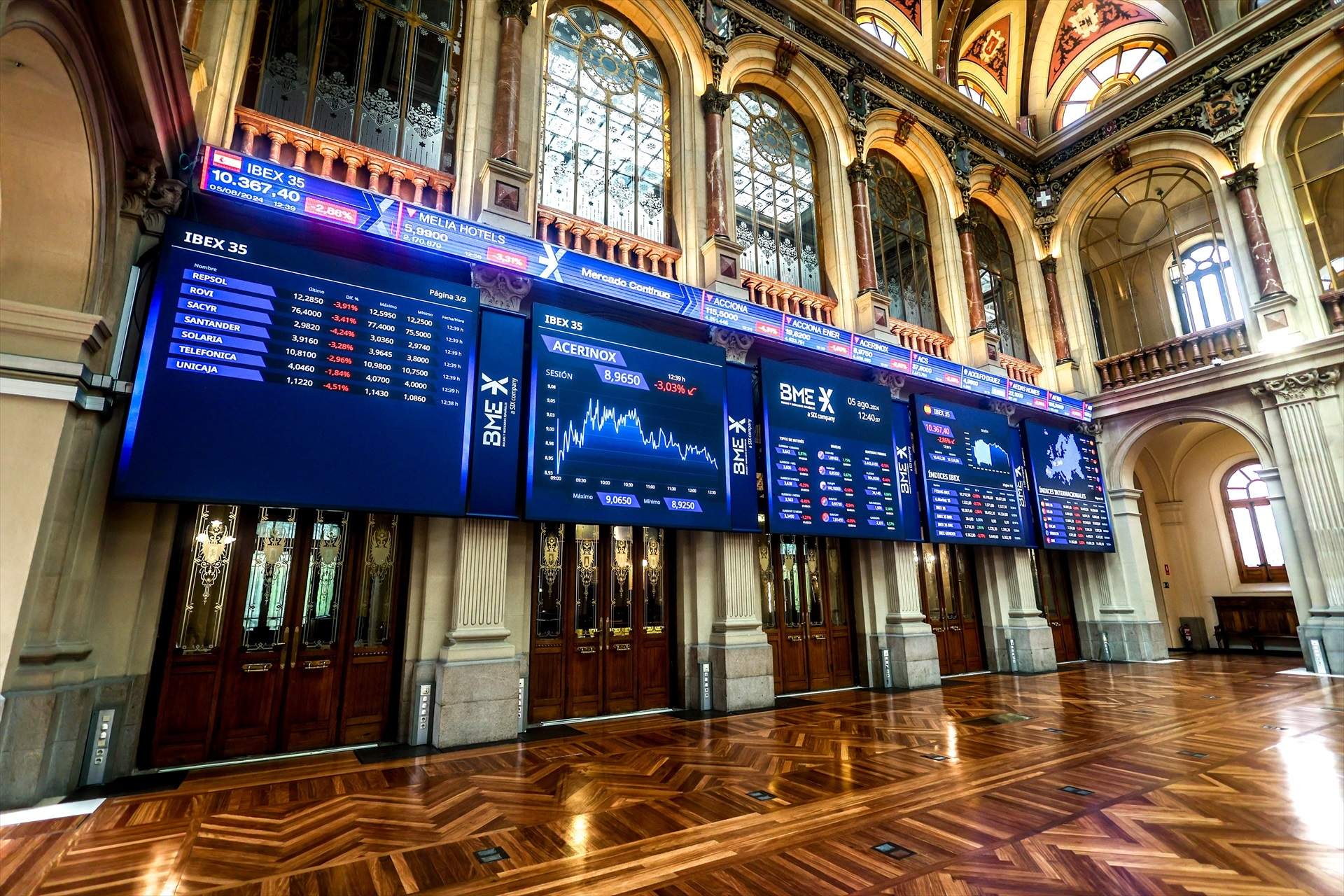 L'Ibex cau un 2,4% aquesta setmana i tanca per sota dels 11.500 punts