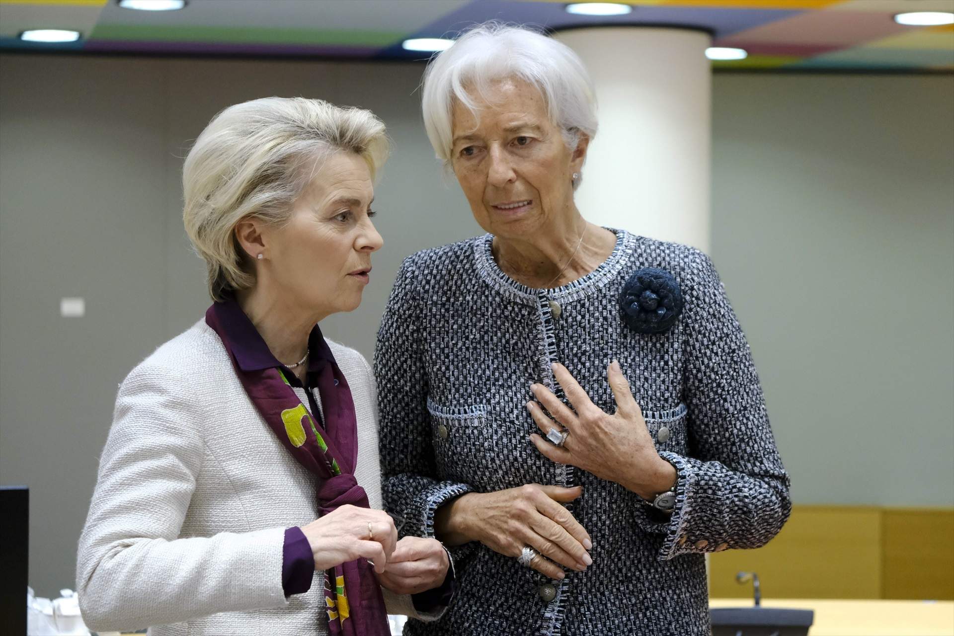 Von der Leyen y Lagarde (Europa Press)