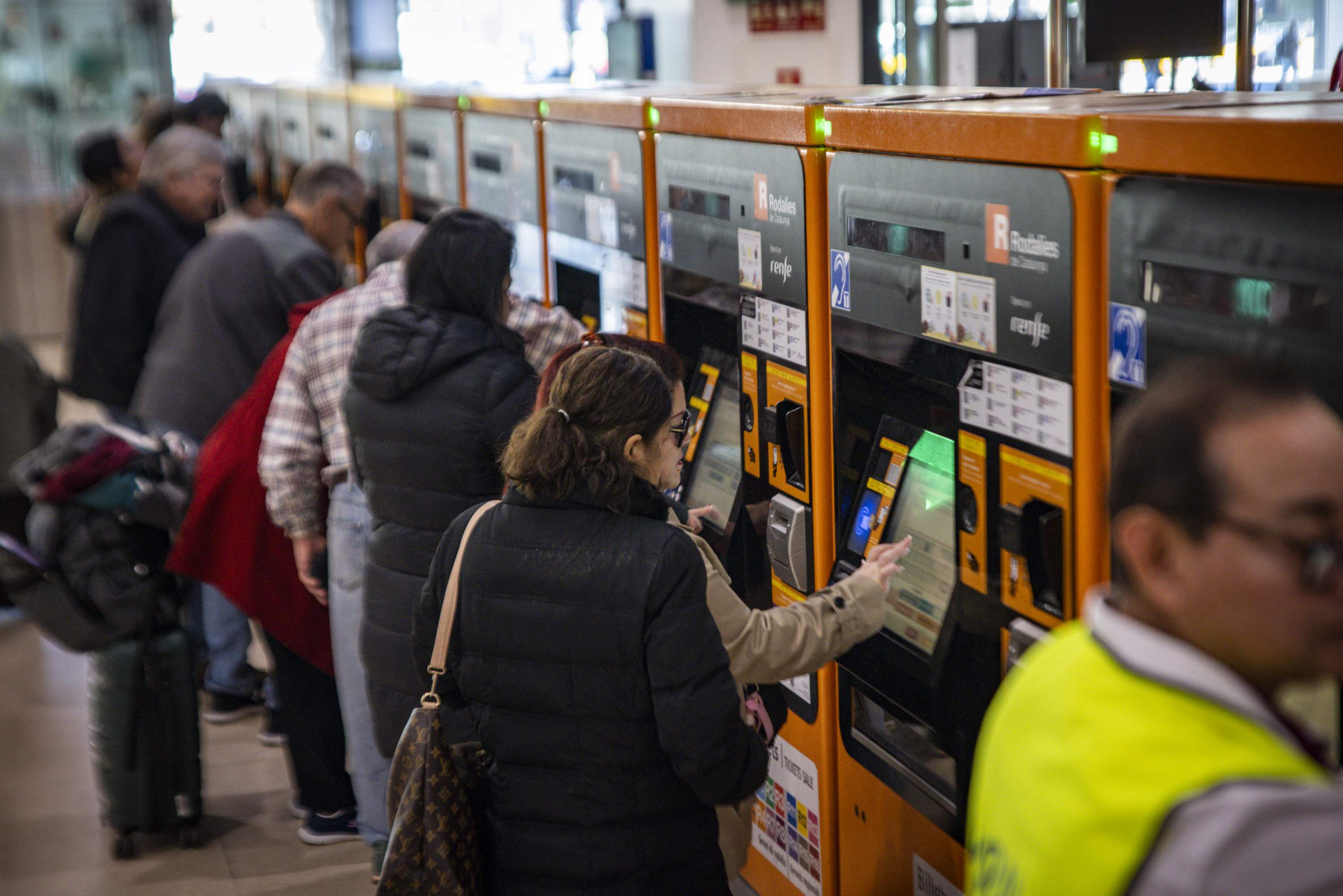 Recurs Rodalies sants estació renfe billets / Foto: Carlos Baglietto