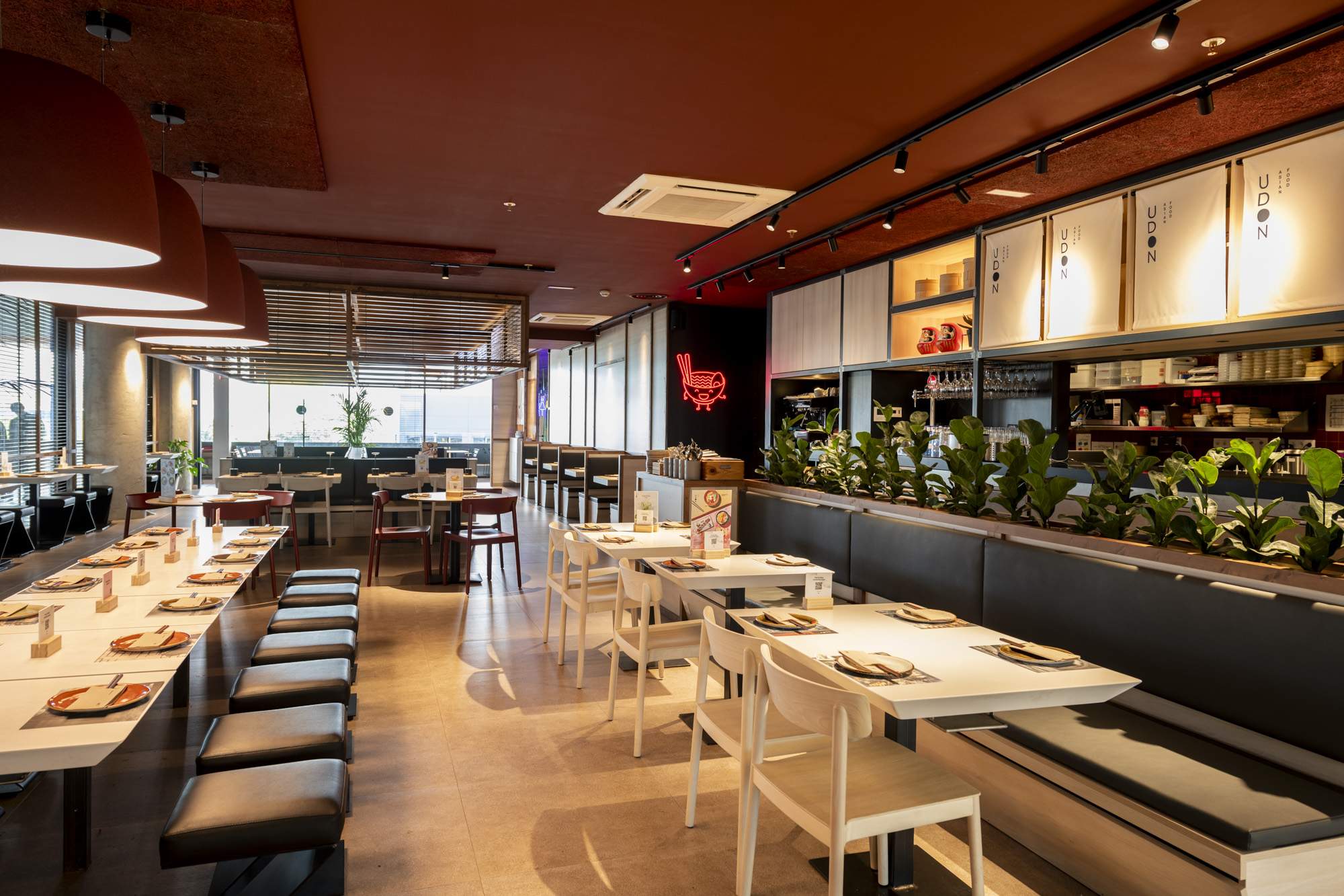 Restaurante Udon Maremagnum, en Barcelona