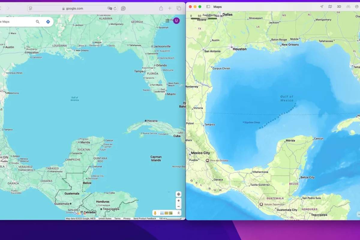 Google Maps ja parla de Golf d'Amèrica: l'obsessió dels gegants d'IA per seduir Trump