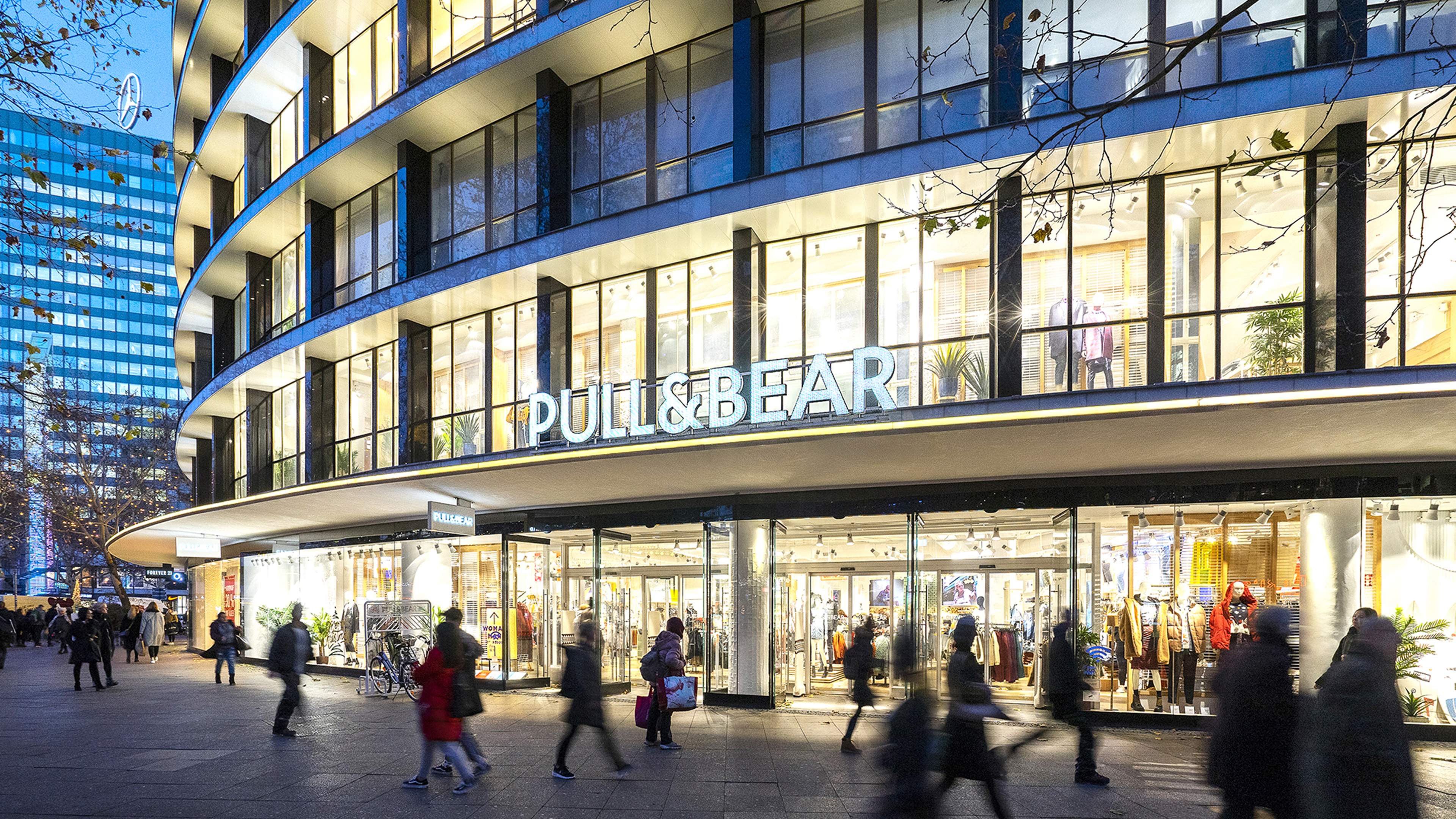 Establecimiento de la marca Pull&Bear, del grupo Inditex, en Berlín. Foto Inditex