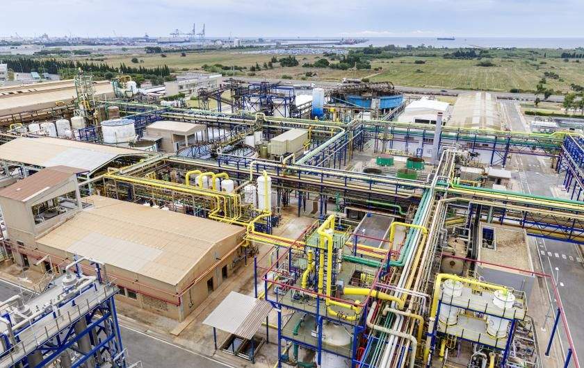 Planta de producción Vilaseca I, del grupo Ercros.