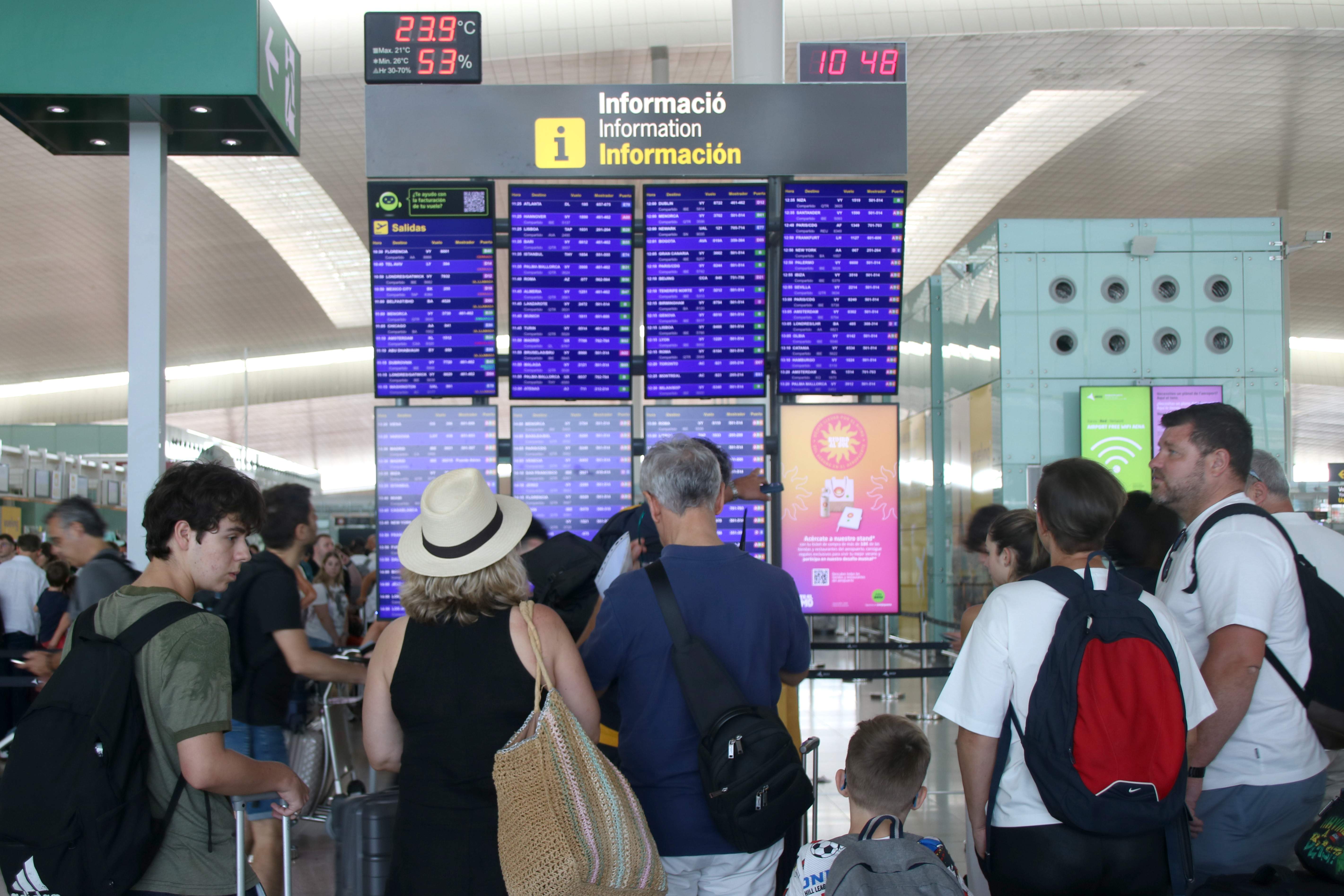 L’aeroport del Prat escala a la segona posició europea amb més passatgers origen-destí