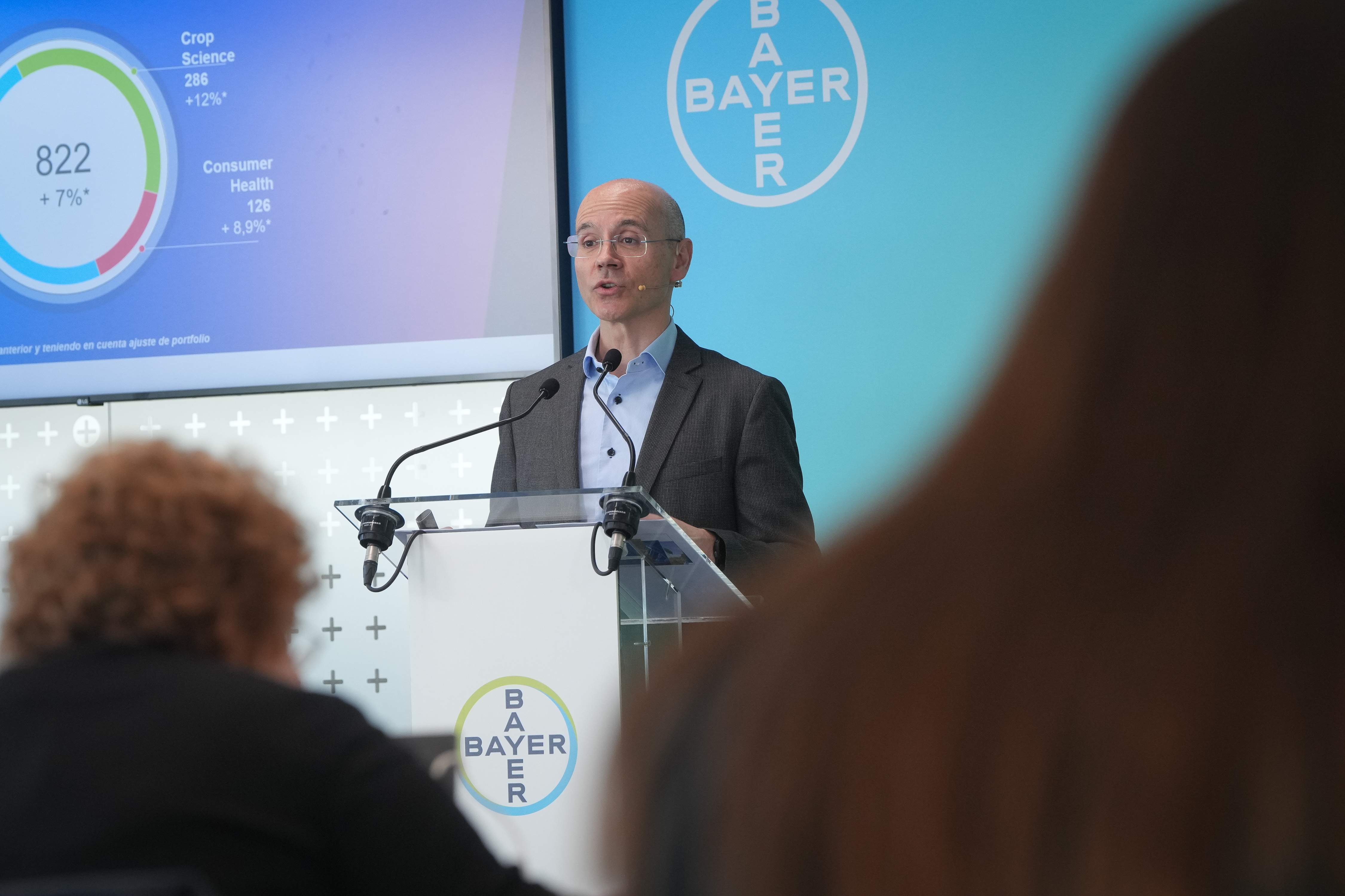 Bayer España factura un 7% más hasta los 822 millones por el tirón de la división de agricultura