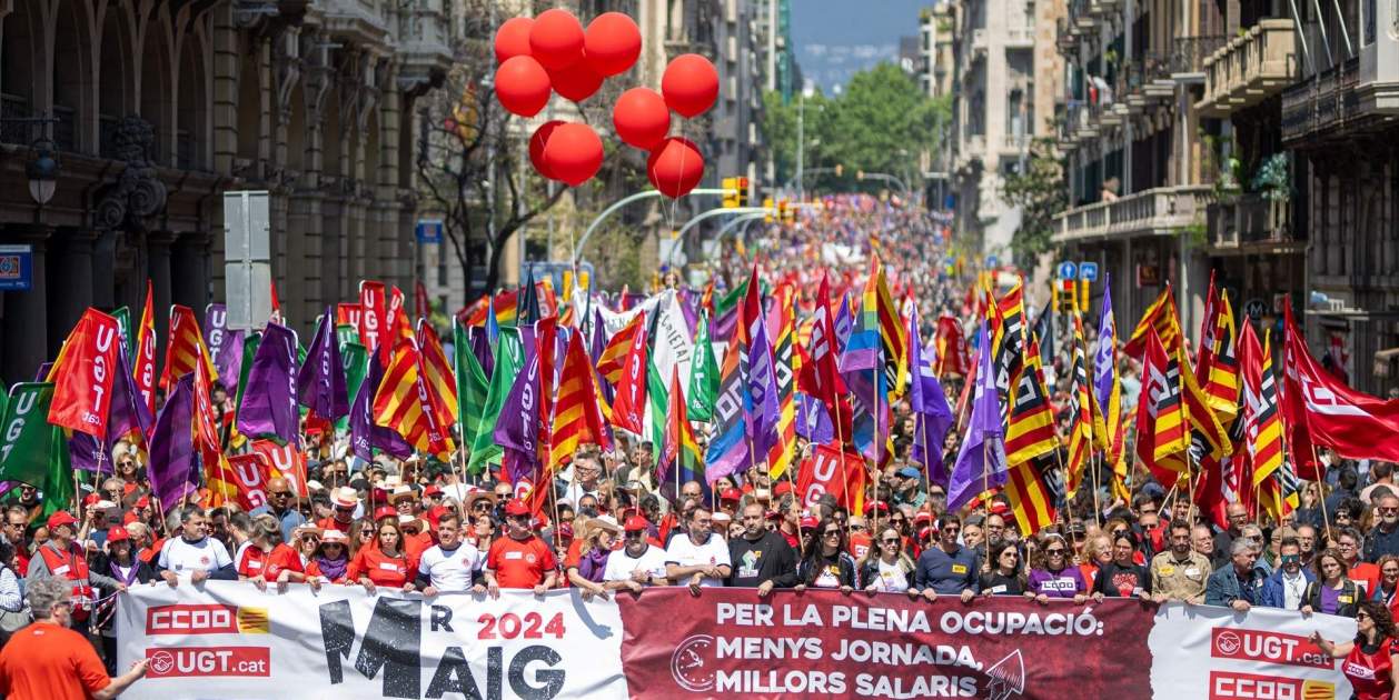 Los sindicatos aprietan por la reducción de jornada en un 1 de mayo ...