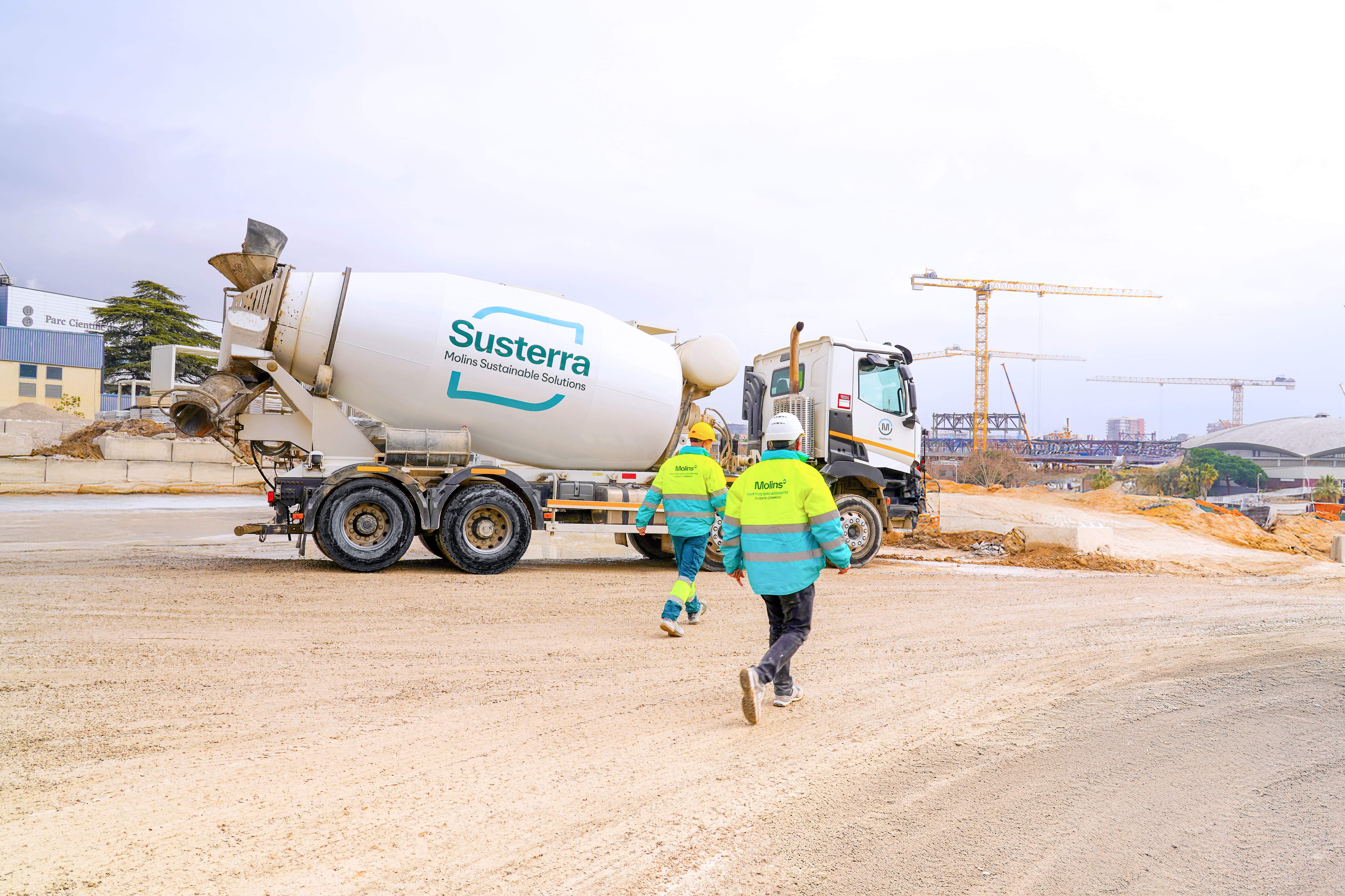 Susterra, la gamma sostenible de Molins, copa el 50% de la venda de formigó en només un any Susterra, la gamma sostenible de Molins, copa el 50% de la venda de formigó en només un any