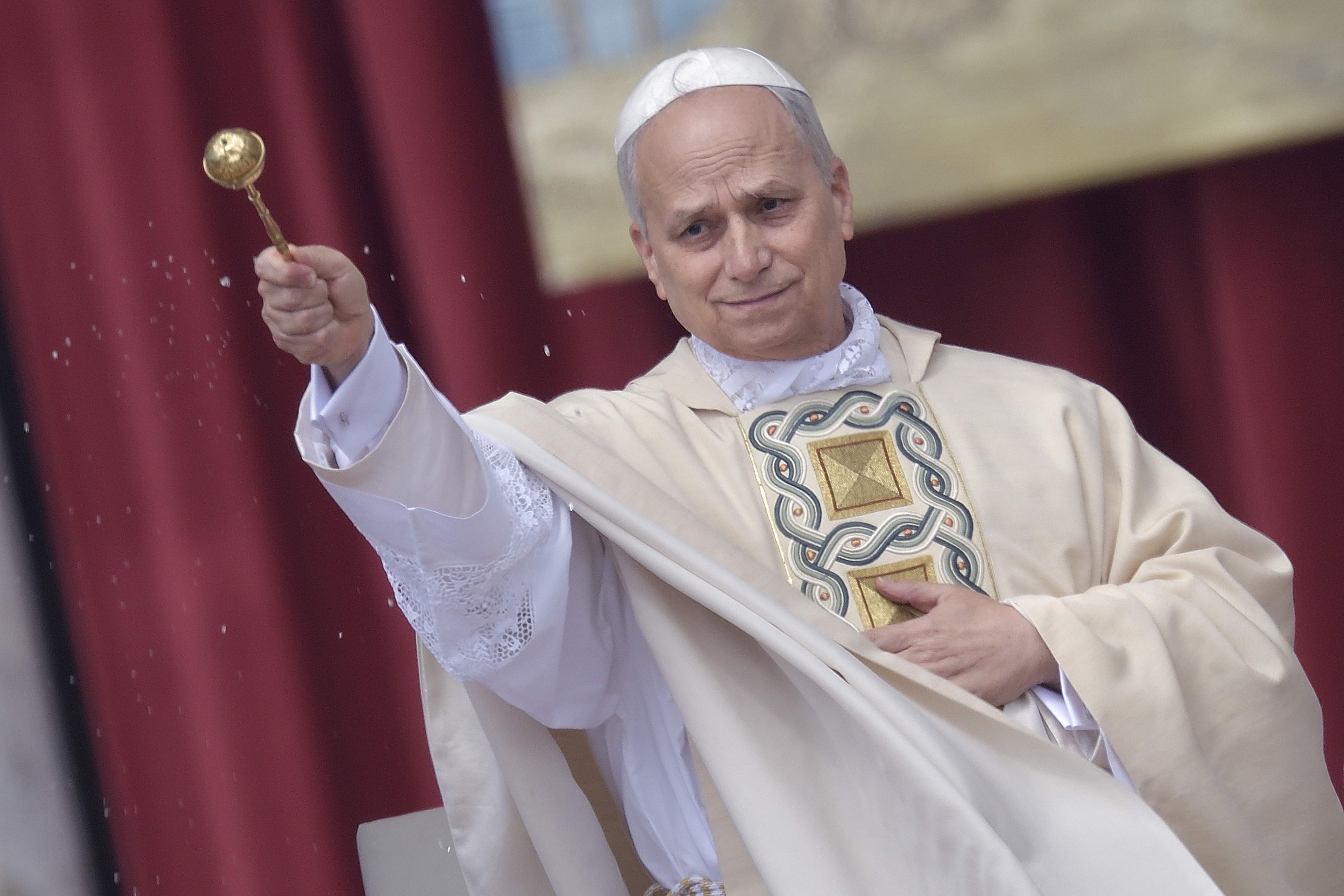 EuropaPress papa leon xiv misa inicio pontificado plaza san pedro