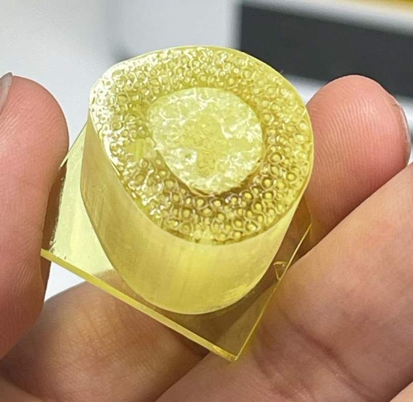 Una de les peces desenvolupades per la impressora de Perdigó. 