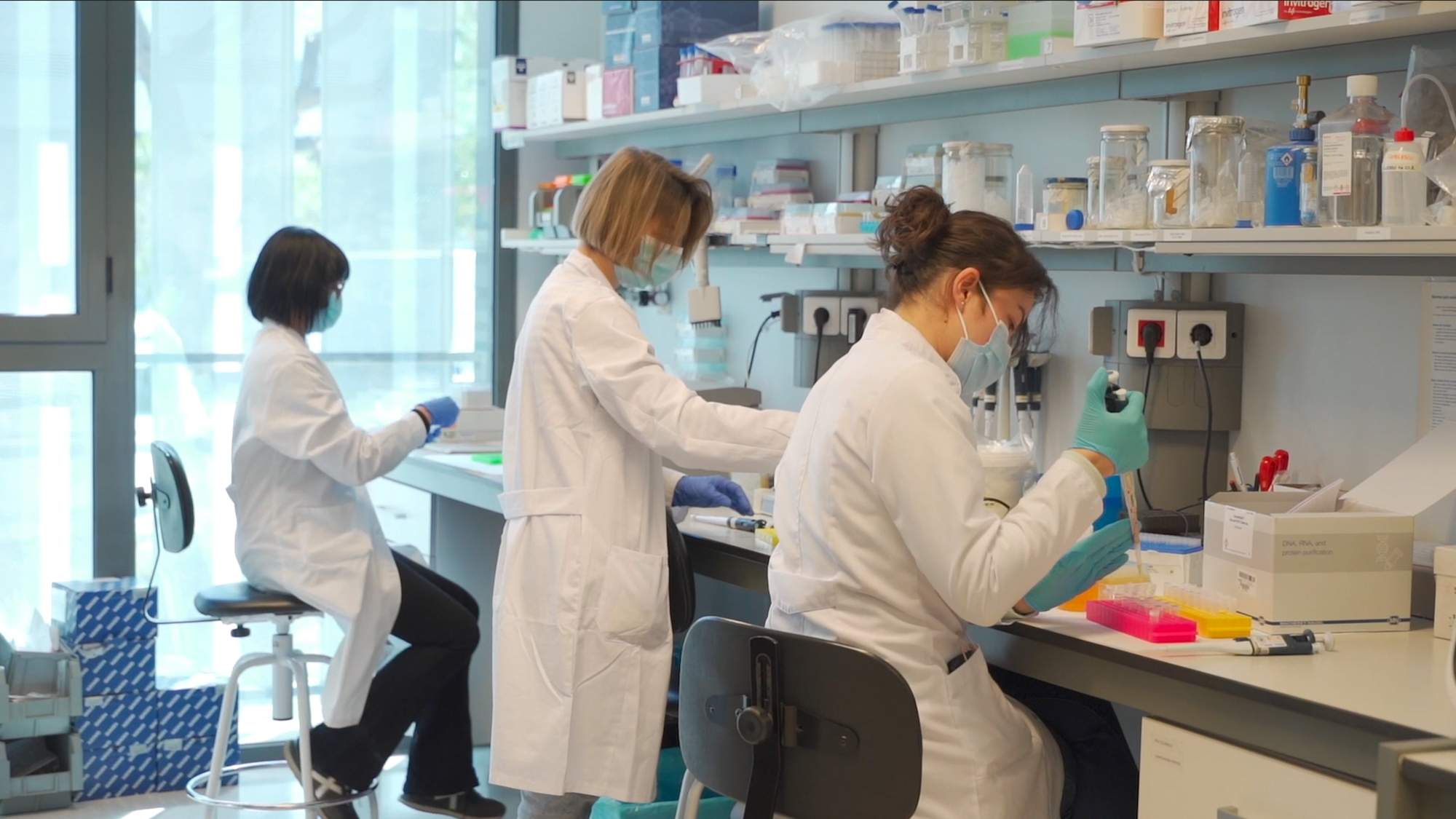 Un dels laboratoris del centre tecnològic Eurecat, dedicat a projectes de biotecnologia