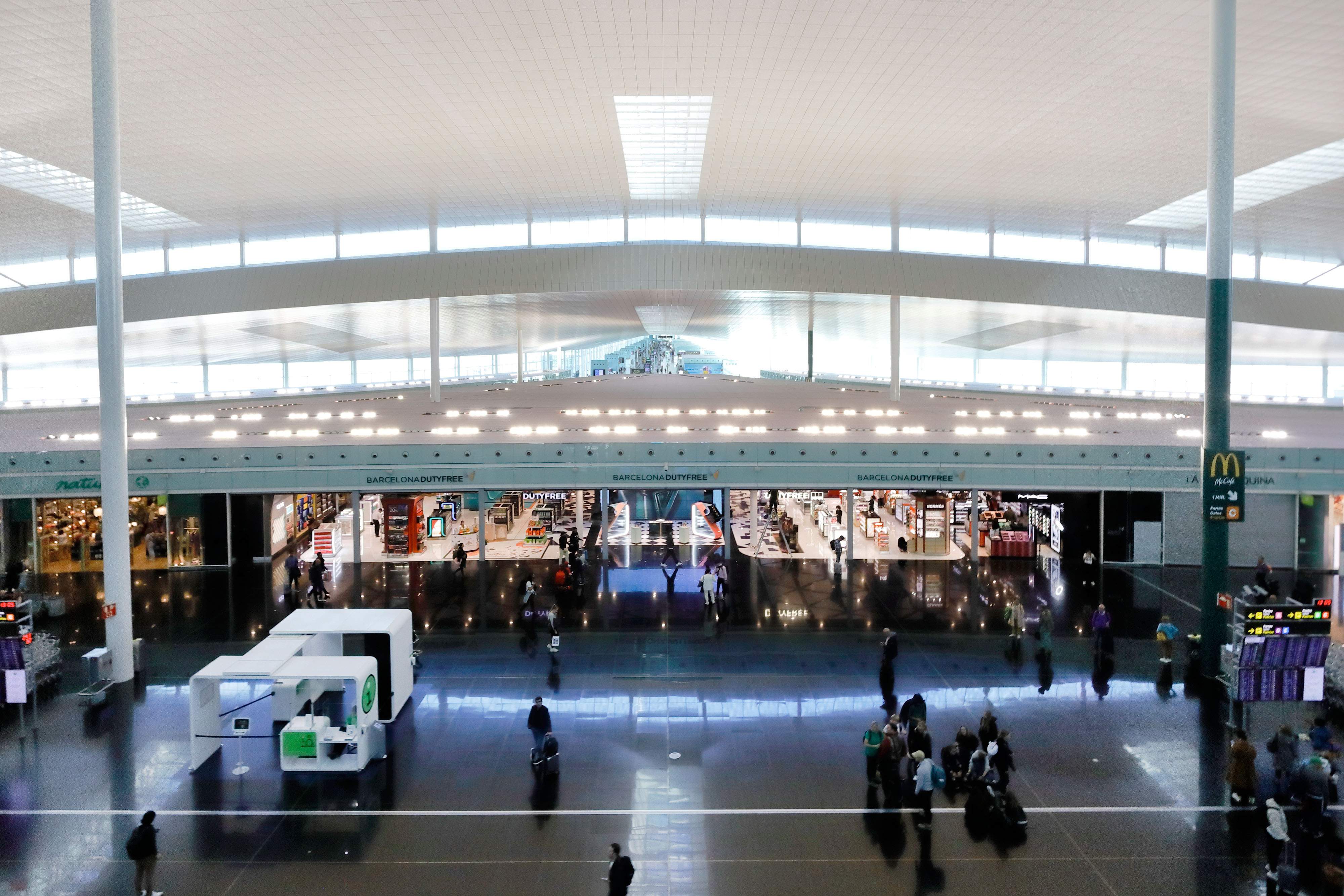 Imatge de l'aeroport Josep Tarradellas el Prat de Barcelona. Foto Aena