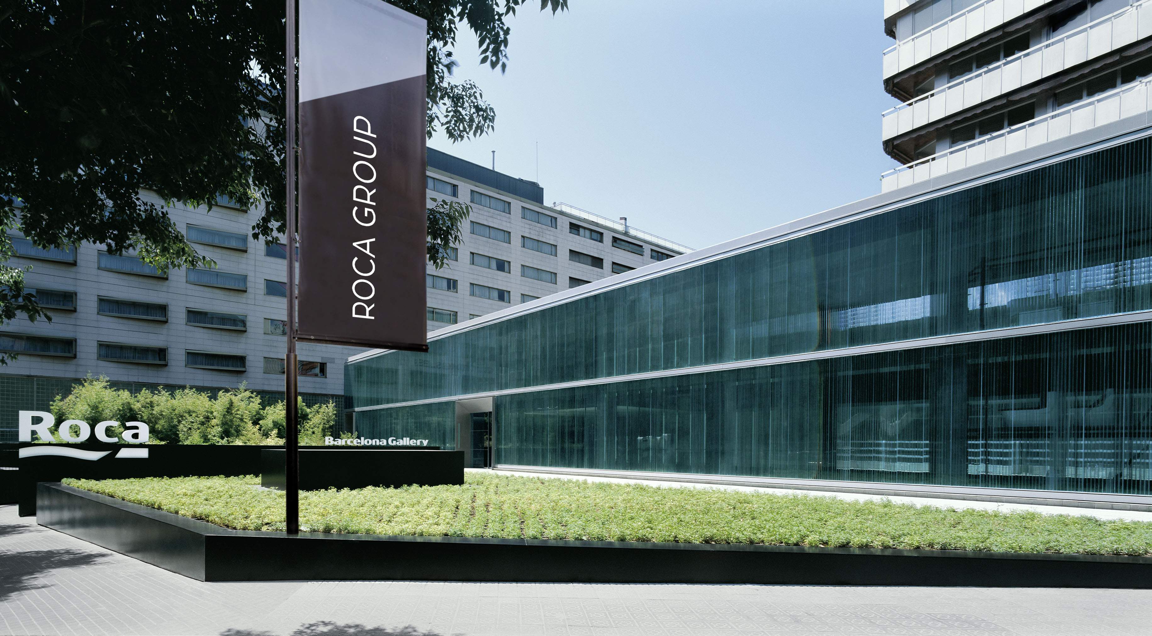 L'edifici de Roca Barcelona Gallery, a Barcelona. 