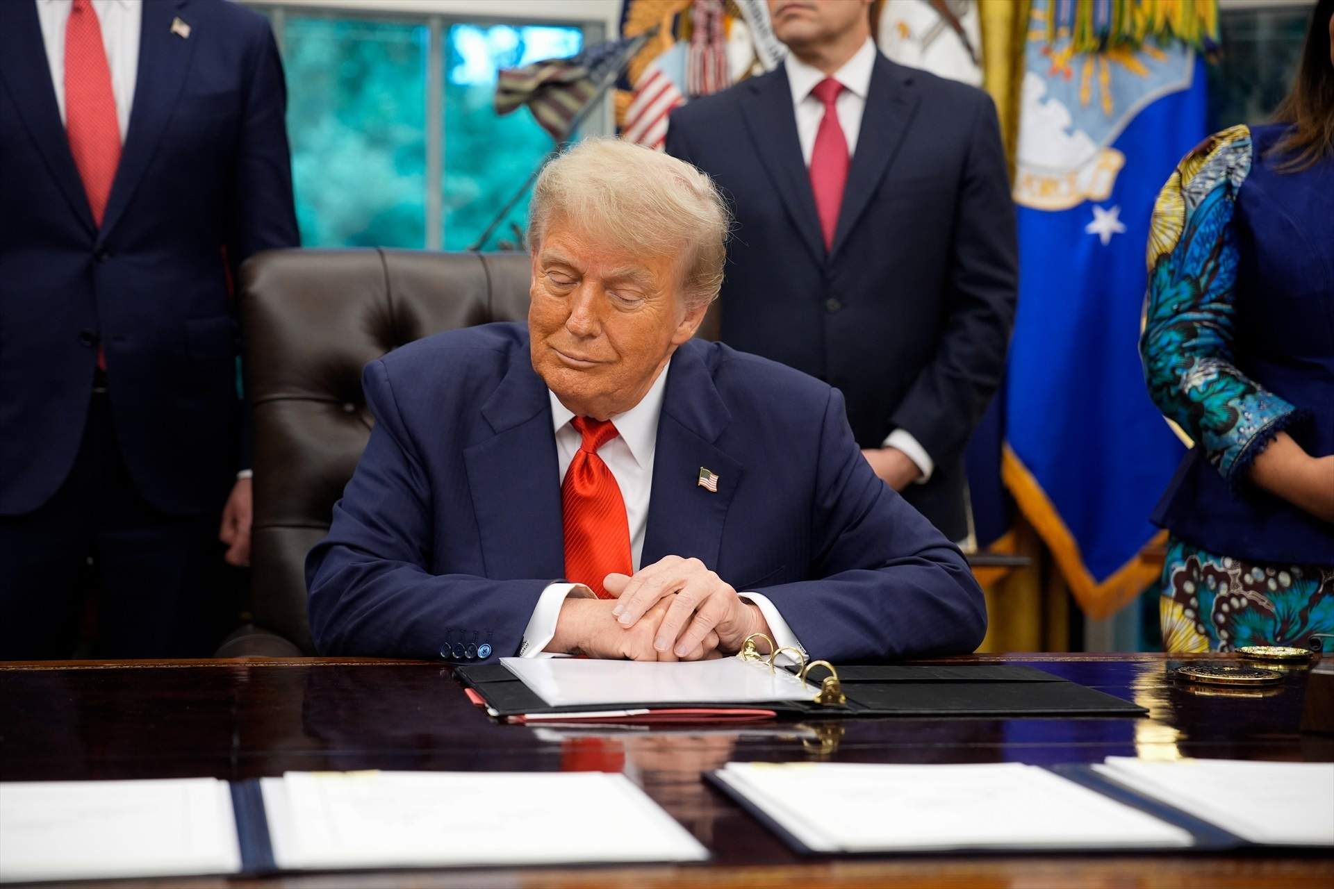 EuropaPress 6829257 june 27 2025 washington district of columbia usa us president donald trump