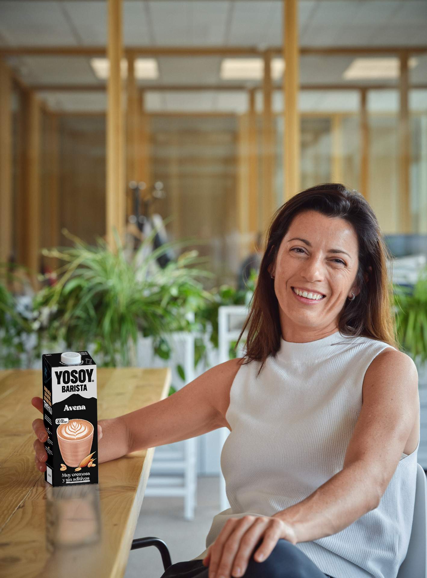 Laura Erra, consellera delegada de Liquats Vegetals i membre de la segona generació de la família Erra, fundadora de l'empresa i de creadora de la marca Yosoy.